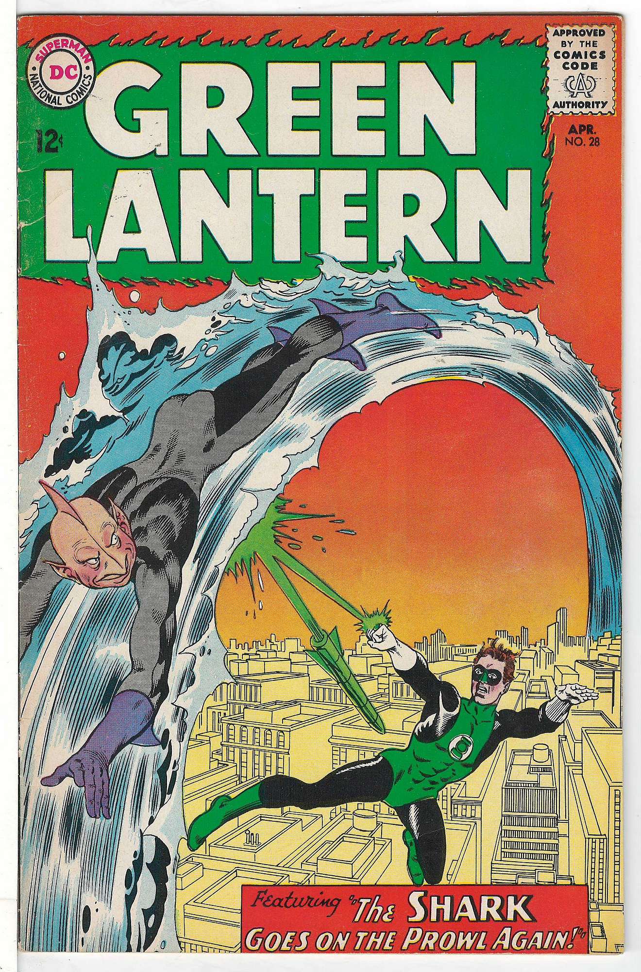 Cover of Green Lantern (Vol 2) #28. One of 250,000 Vintage American Comics on sale from Krypton!