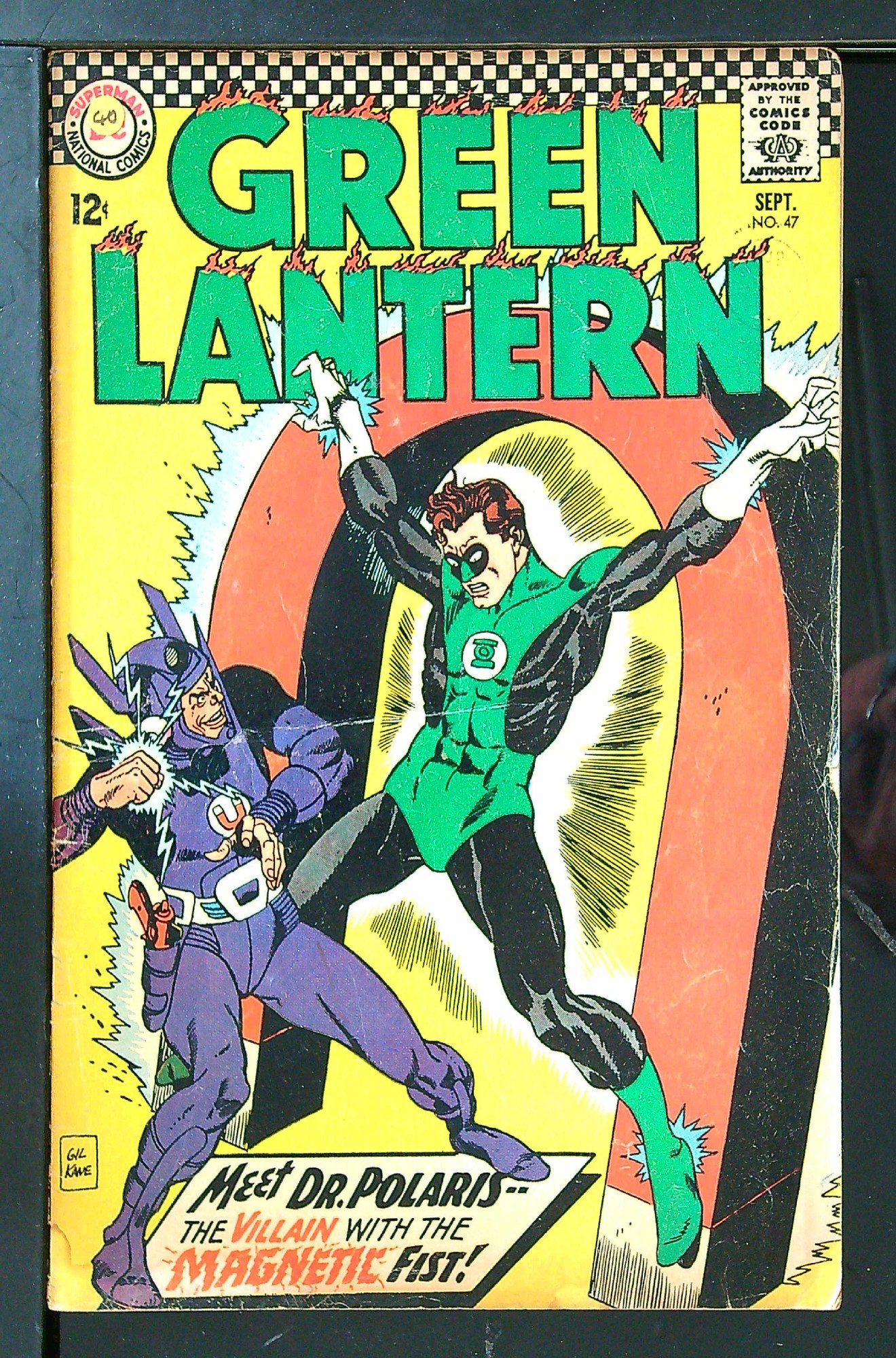Cover of Green Lantern (Vol 2) #47. One of 250,000 Vintage American Comics on sale from Krypton!
