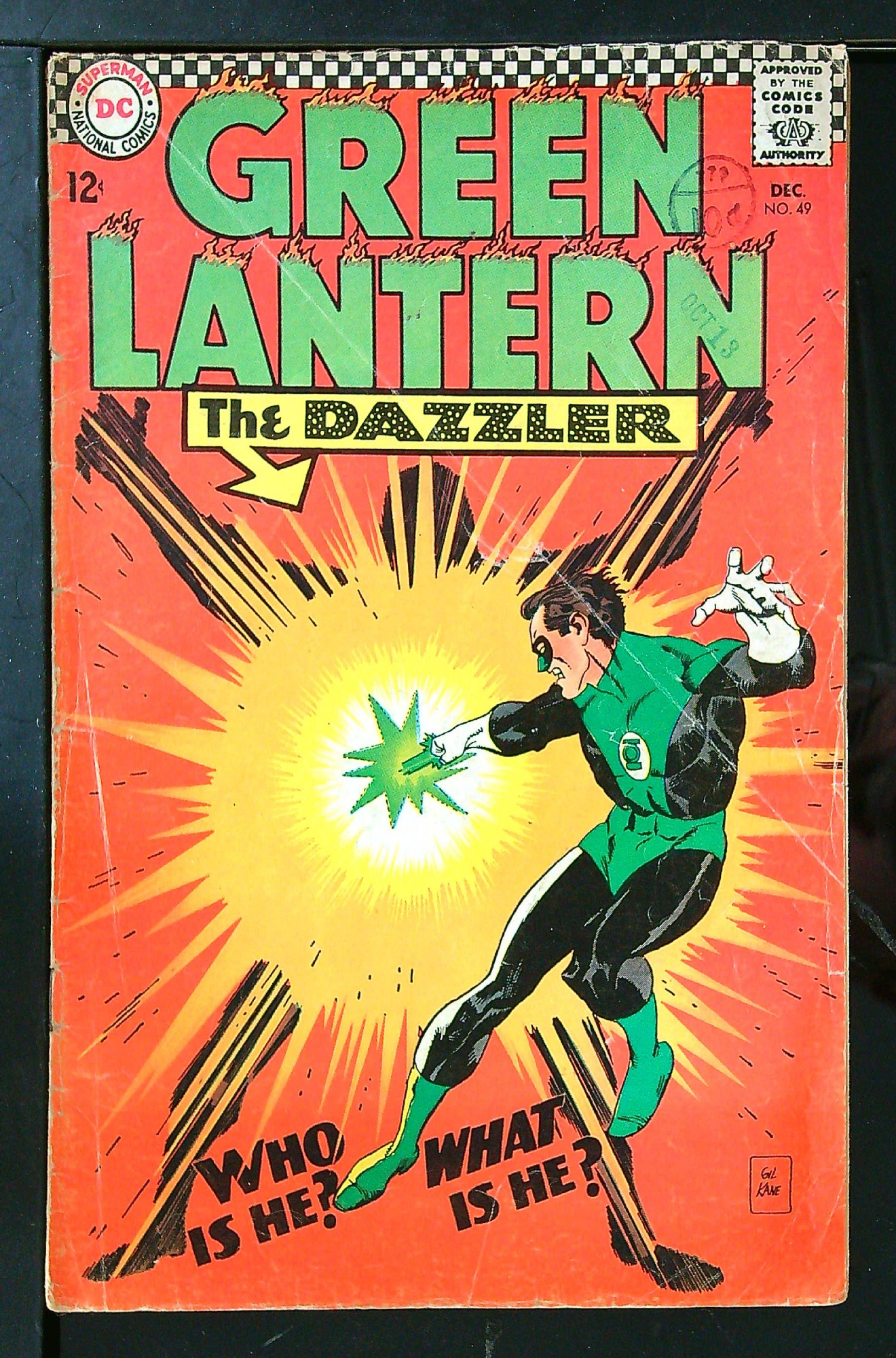 Cover of Green Lantern (Vol 2) #49. One of 250,000 Vintage American Comics on sale from Krypton!