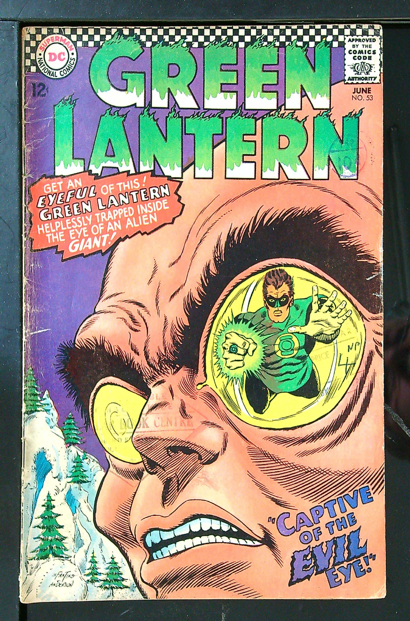 Cover of Green Lantern (Vol 2) #53. One of 250,000 Vintage American Comics on sale from Krypton!
