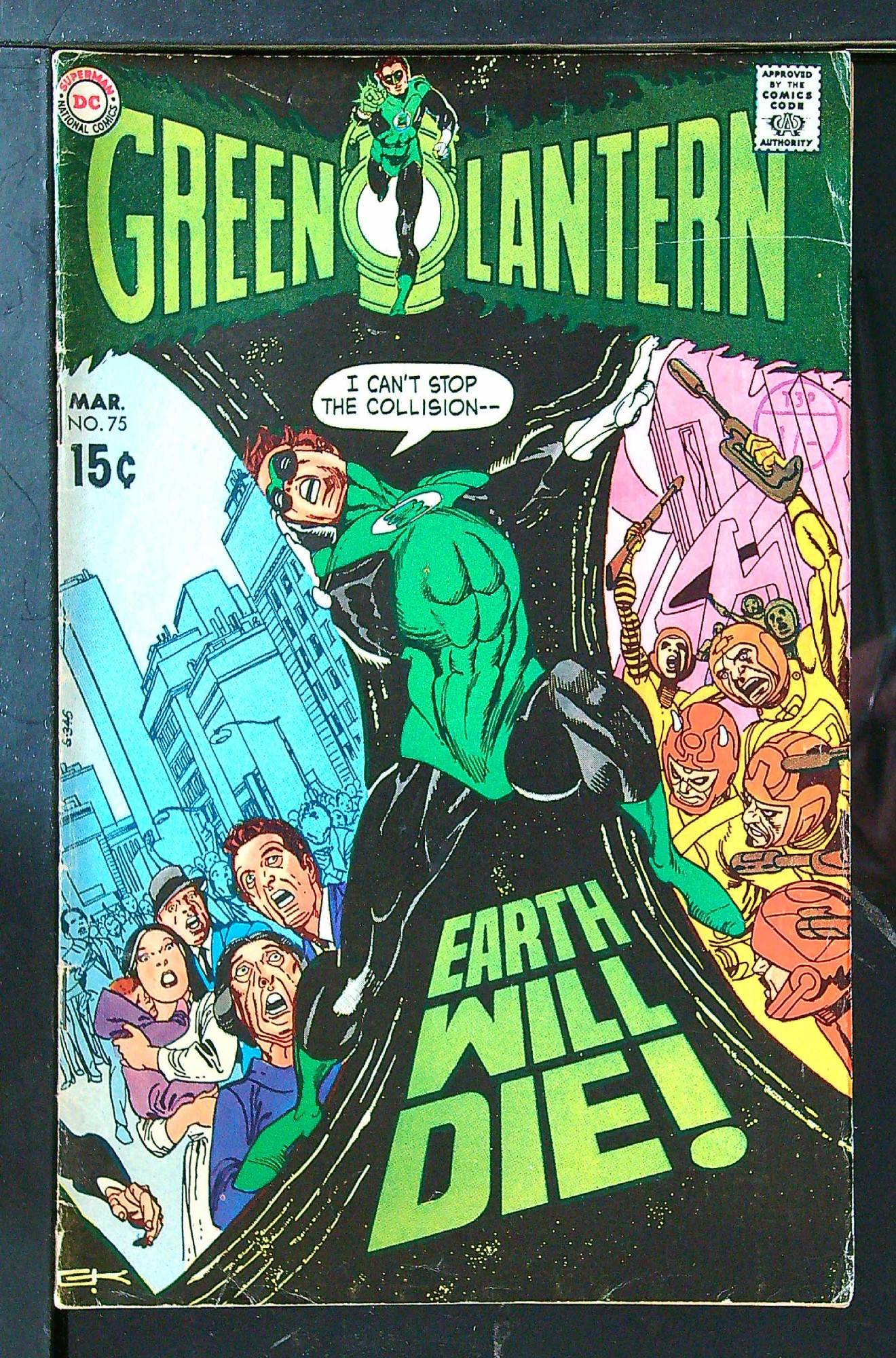 Cover of Green Lantern (Vol 2) #75. One of 250,000 Vintage American Comics on sale from Krypton!