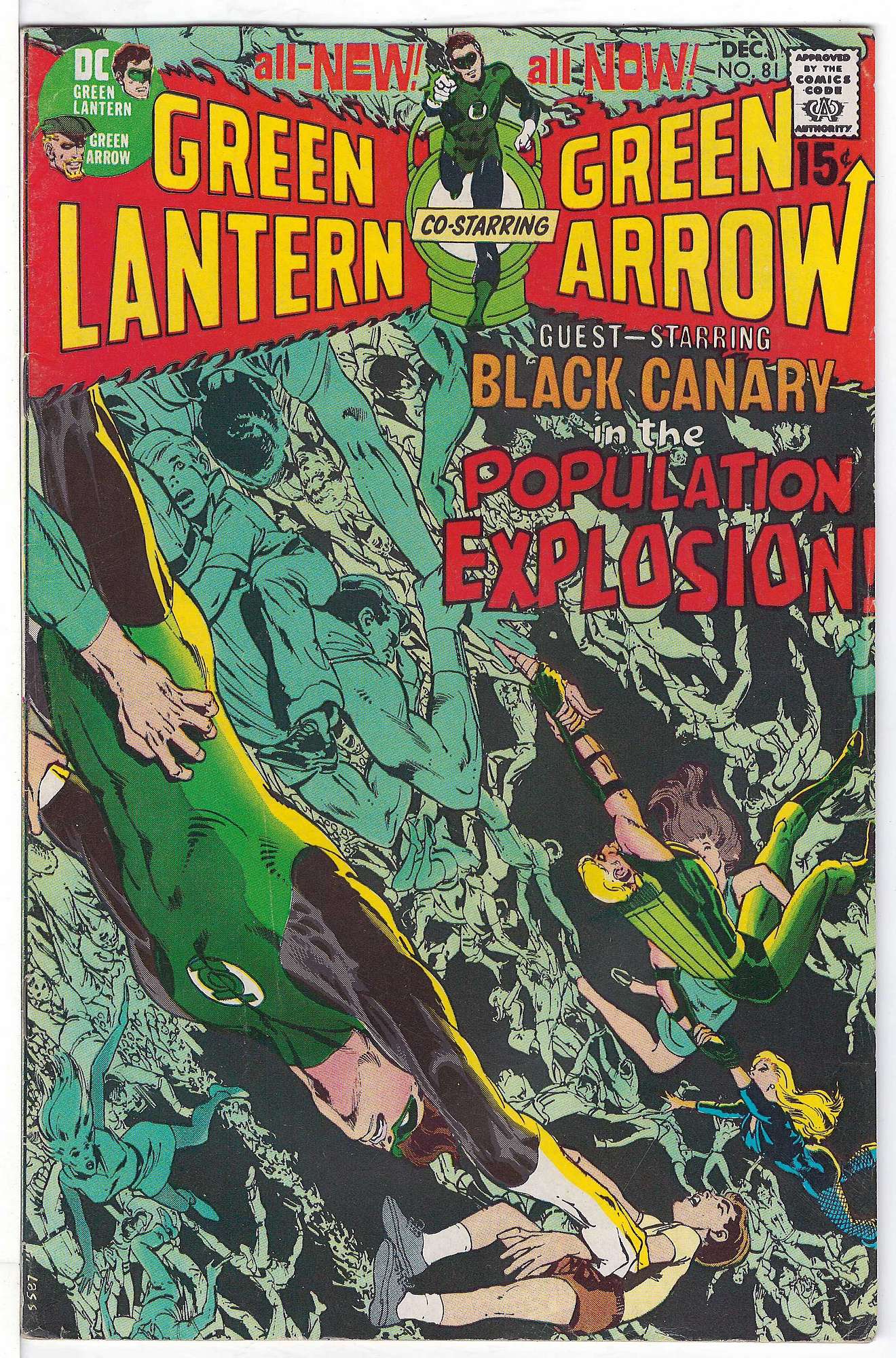 Cover of Green Lantern (Vol 2) #81. One of 250,000 Vintage American Comics on sale from Krypton!