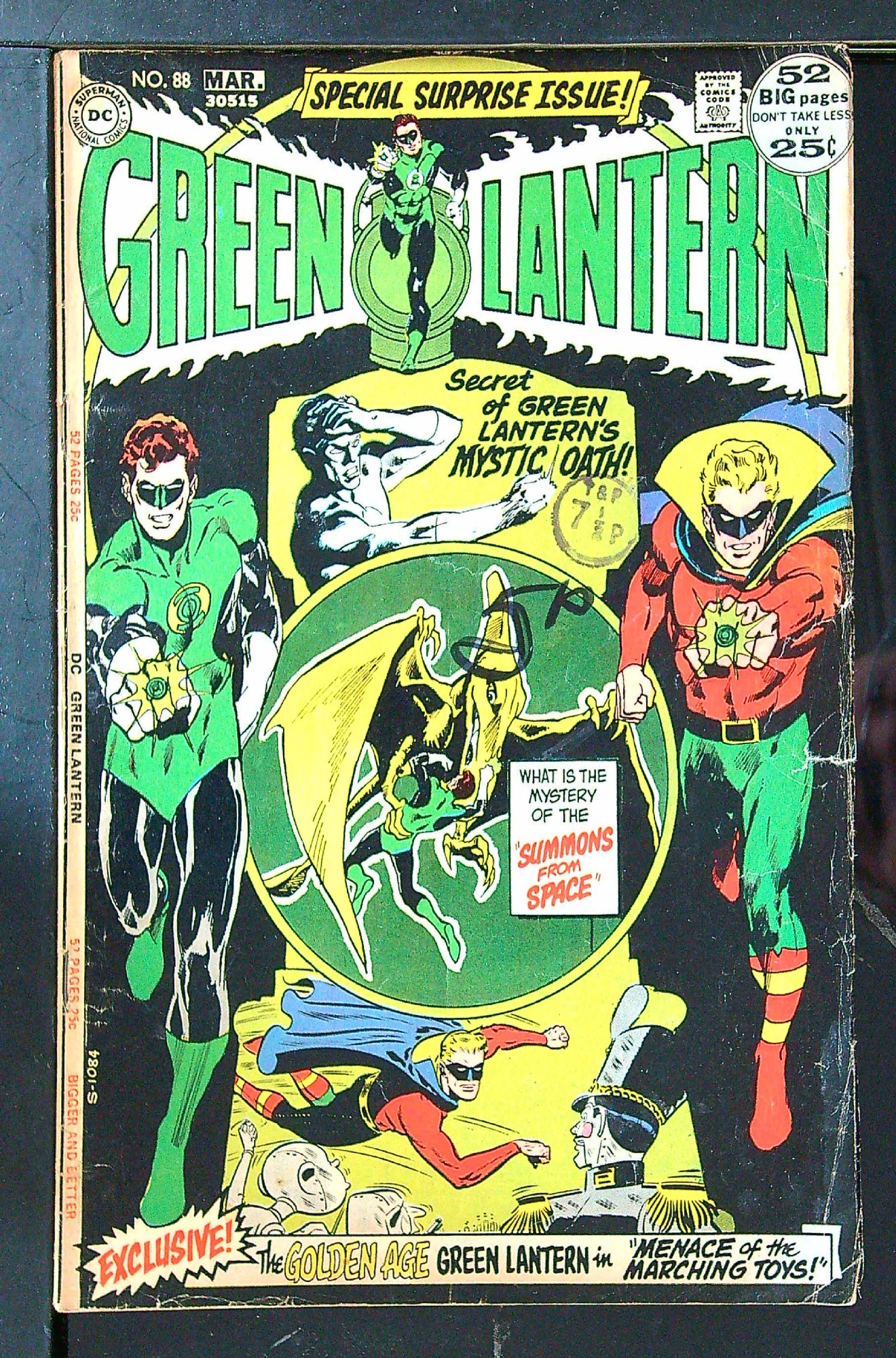 Cover of Green Lantern (Vol 2) #88. One of 250,000 Vintage American Comics on sale from Krypton!