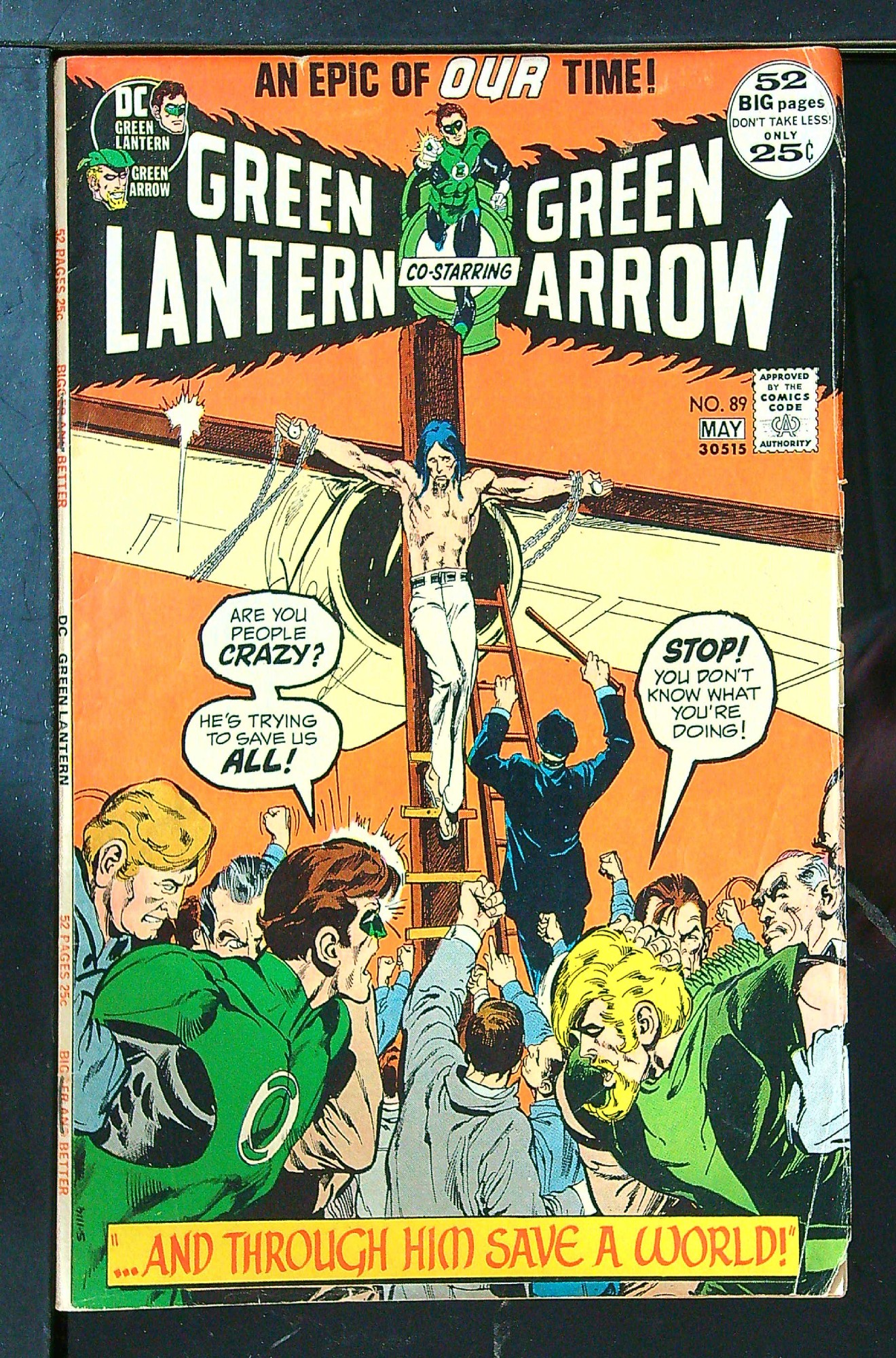 Cover of Green Lantern (Vol 2) #89. One of 250,000 Vintage American Comics on sale from Krypton!