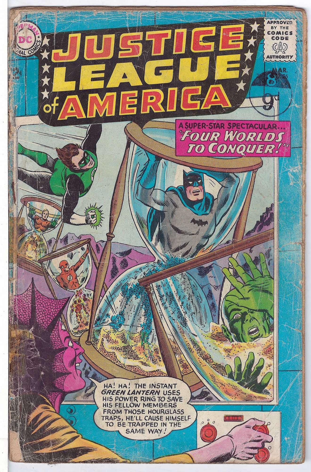 Cover of Justice League of America (Vol 1) #26. One of 250,000 Vintage American Comics on sale from Krypton!