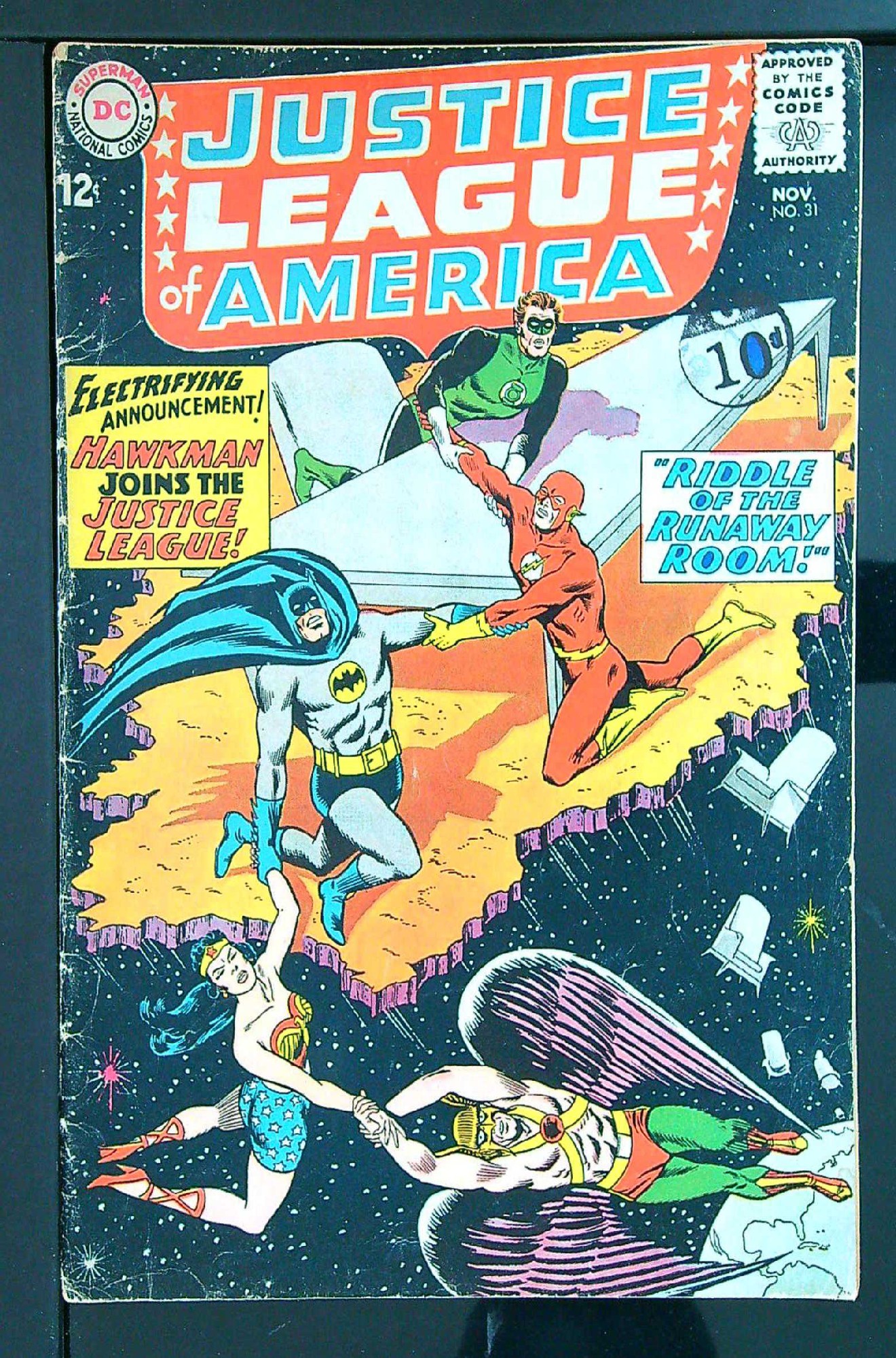 Cover of Justice League of America (Vol 1) #31. One of 250,000 Vintage American Comics on sale from Krypton!