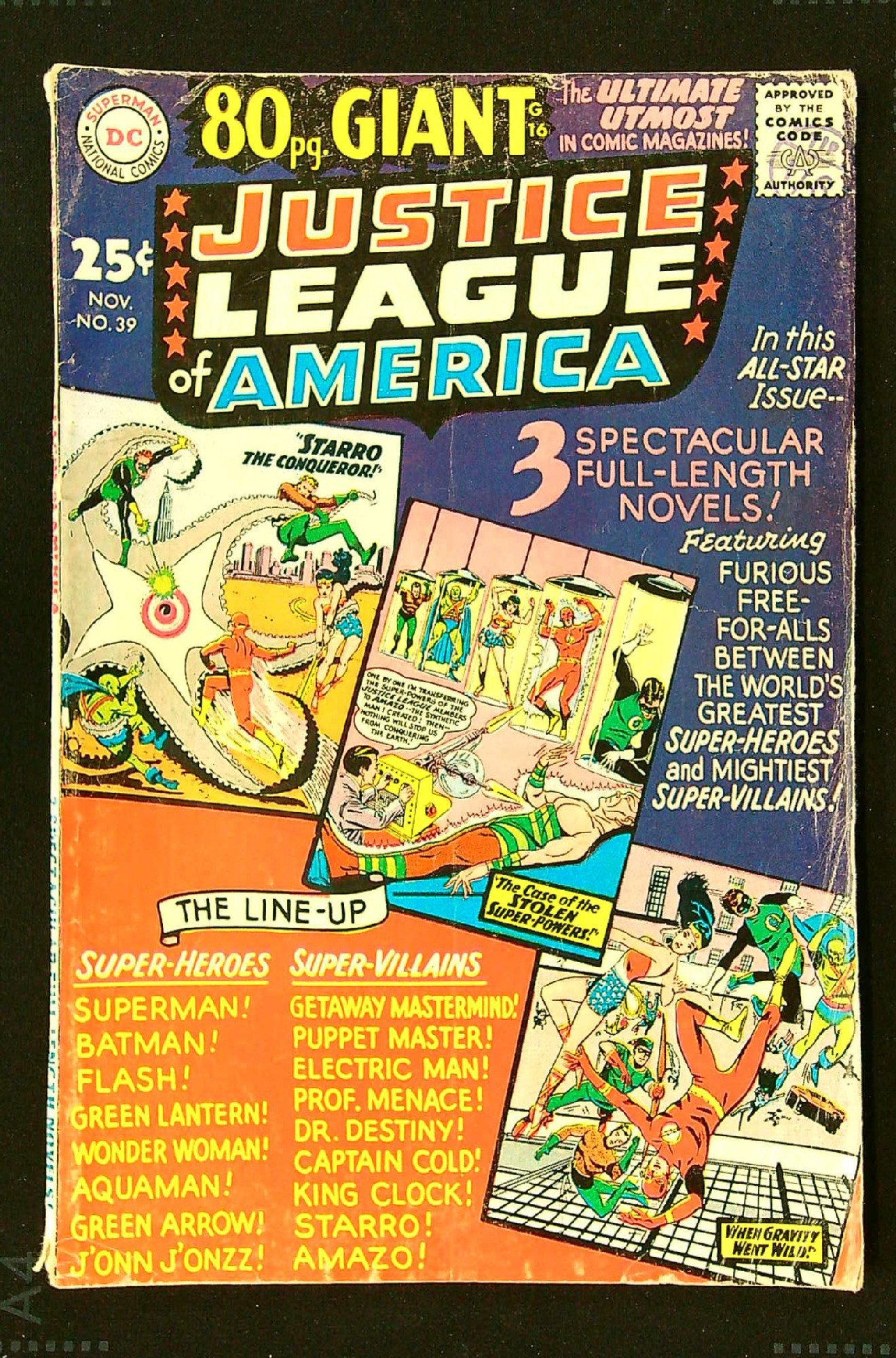 Cover of Justice League of America (Vol 1) #39. One of 250,000 Vintage American Comics on sale from Krypton!