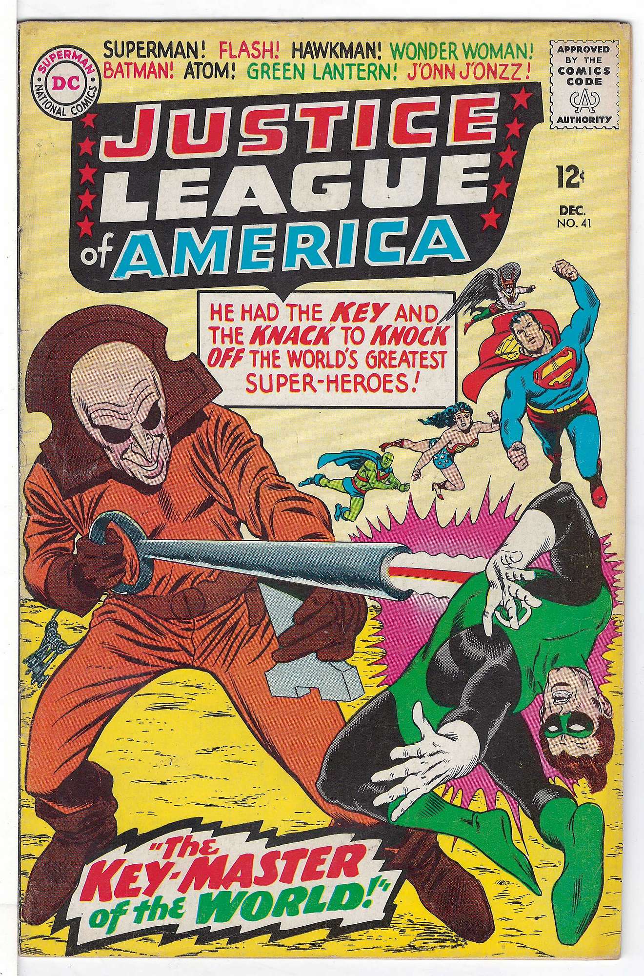 Cover of Justice League of America (Vol 1) #41. One of 250,000 Vintage American Comics on sale from Krypton!