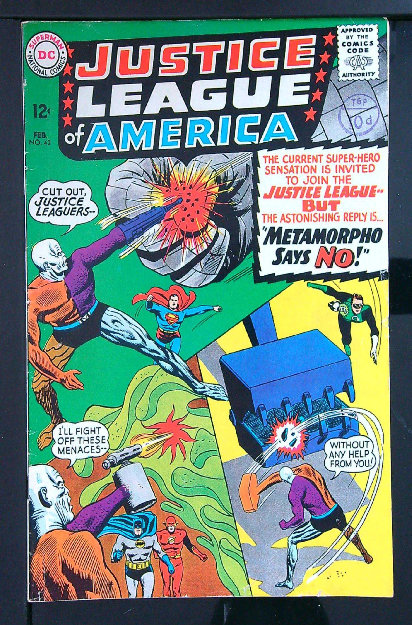 Cover of Justice League of America (Vol 1) #42. One of 250,000 Vintage American Comics on sale from Krypton!