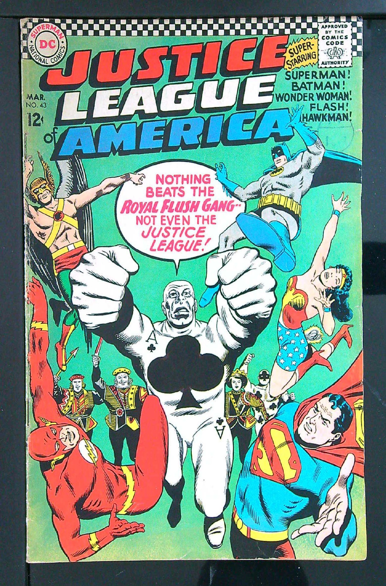Cover of Justice League of America (Vol 1) #43. One of 250,000 Vintage American Comics on sale from Krypton!