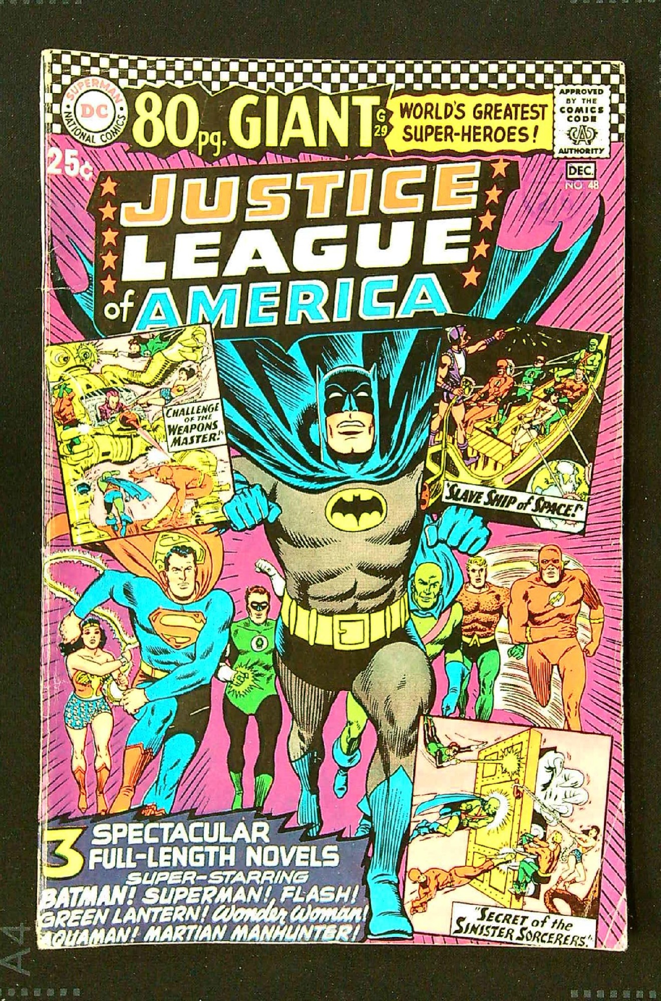 Cover of Justice League of America (Vol 1) #48. One of 250,000 Vintage American Comics on sale from Krypton!