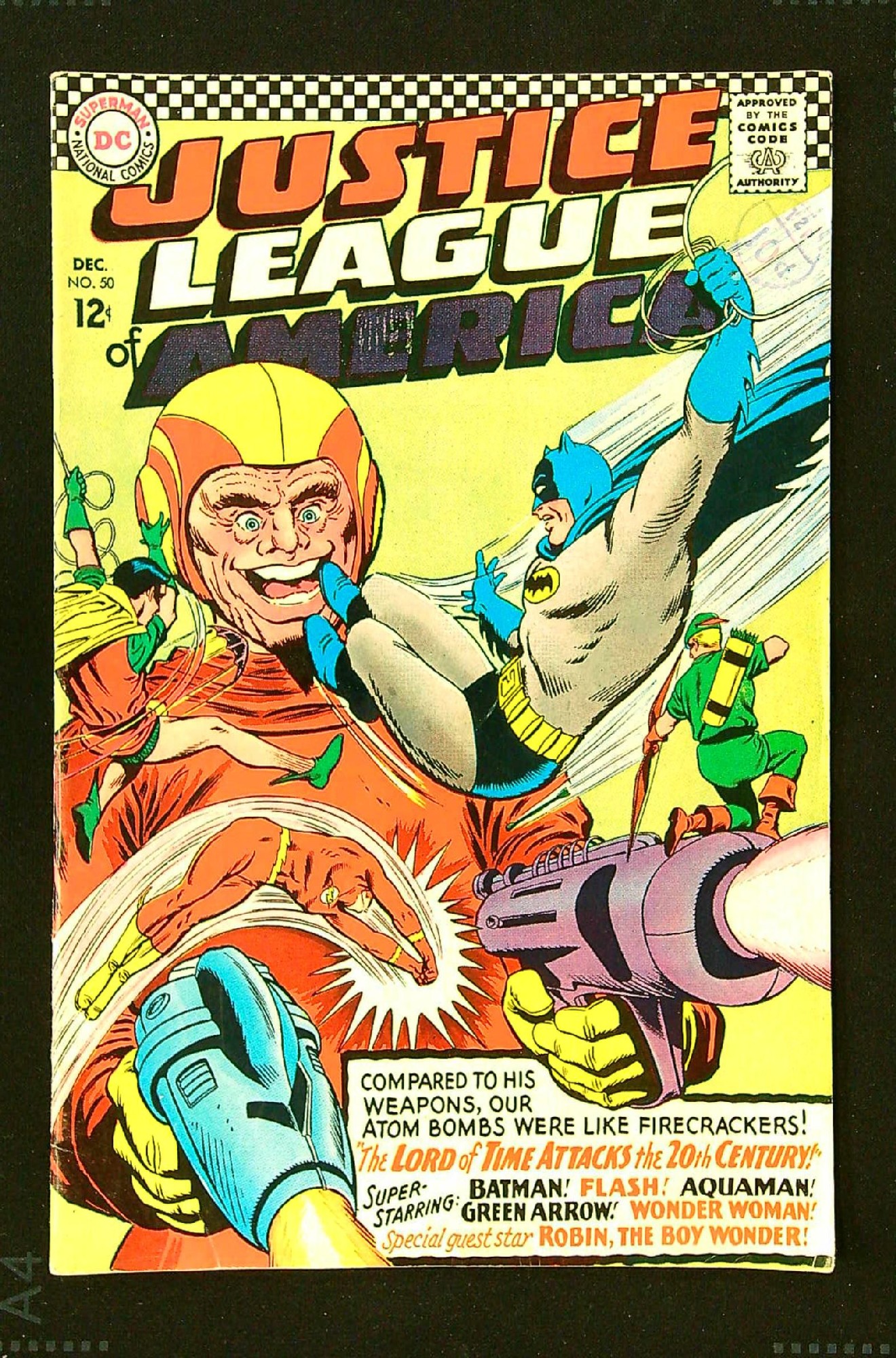 Cover of Justice League of America (Vol 1) #50. One of 250,000 Vintage American Comics on sale from Krypton!