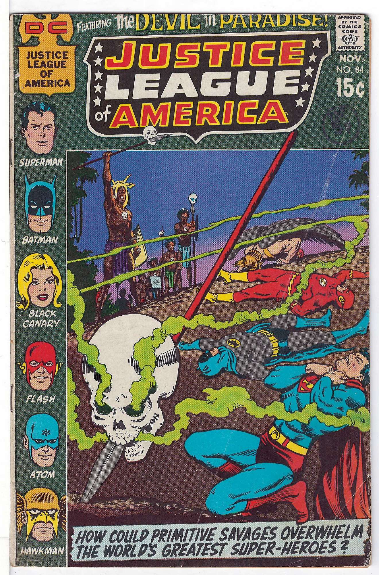 Cover of Justice League of America (Vol 1) #84. One of 250,000 Vintage American Comics on sale from Krypton!