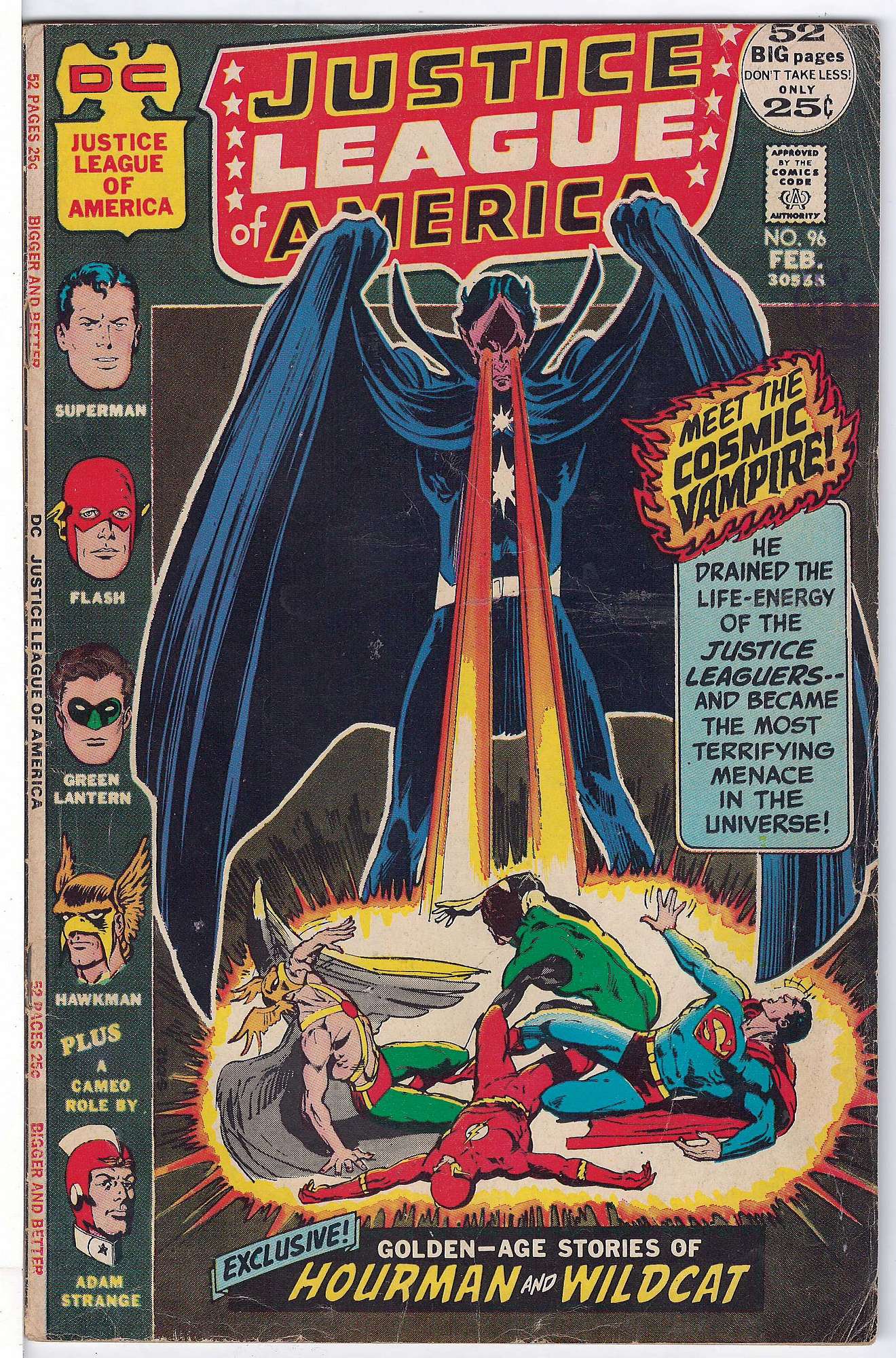 Cover of Justice League of America (Vol 1) #96. One of 250,000 Vintage American Comics on sale from Krypton!