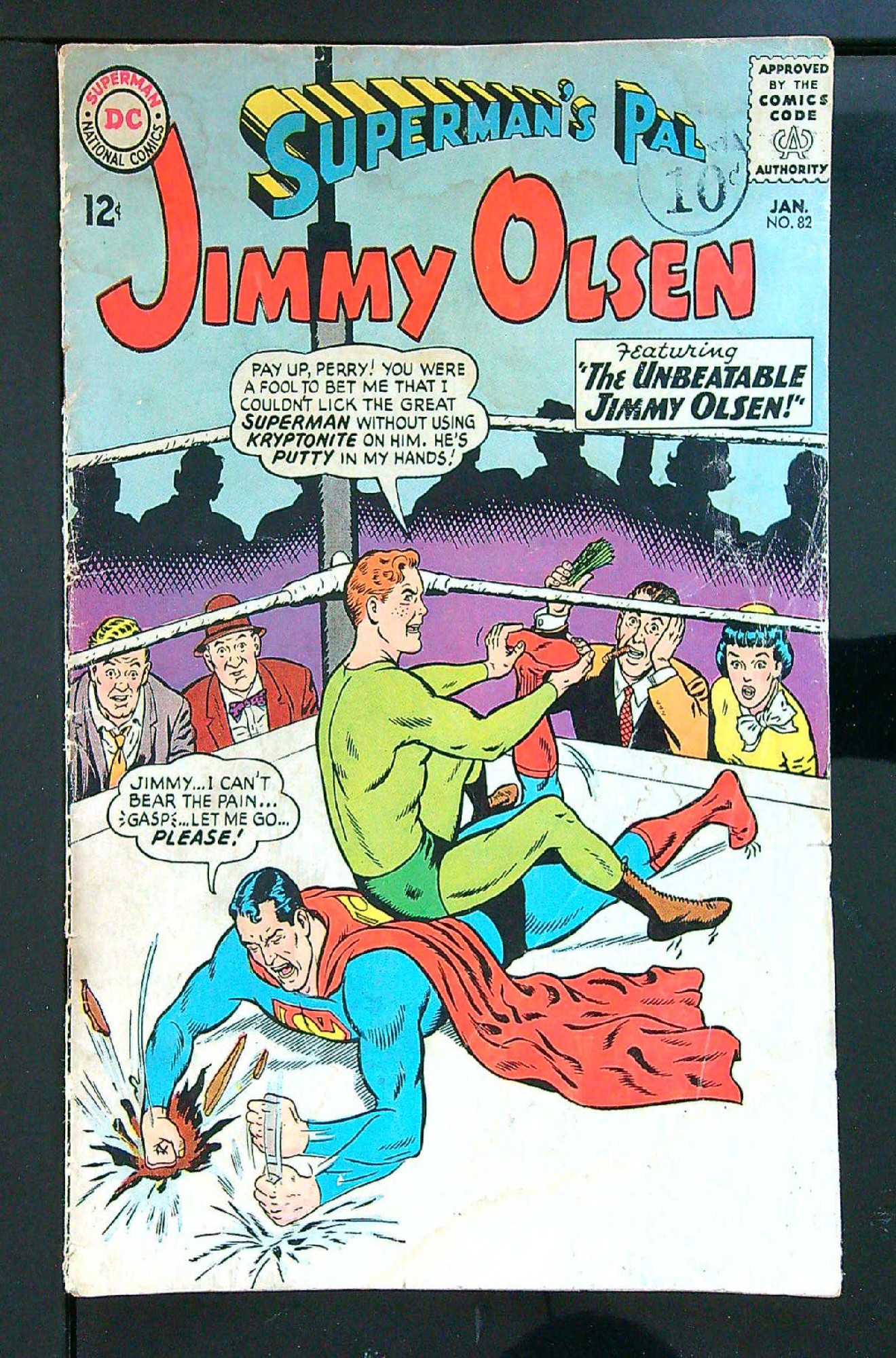 Cover of Jimmy Olsen (Vol 1) Supermans Pal #82. One of 250,000 Vintage American Comics on sale from Krypton!