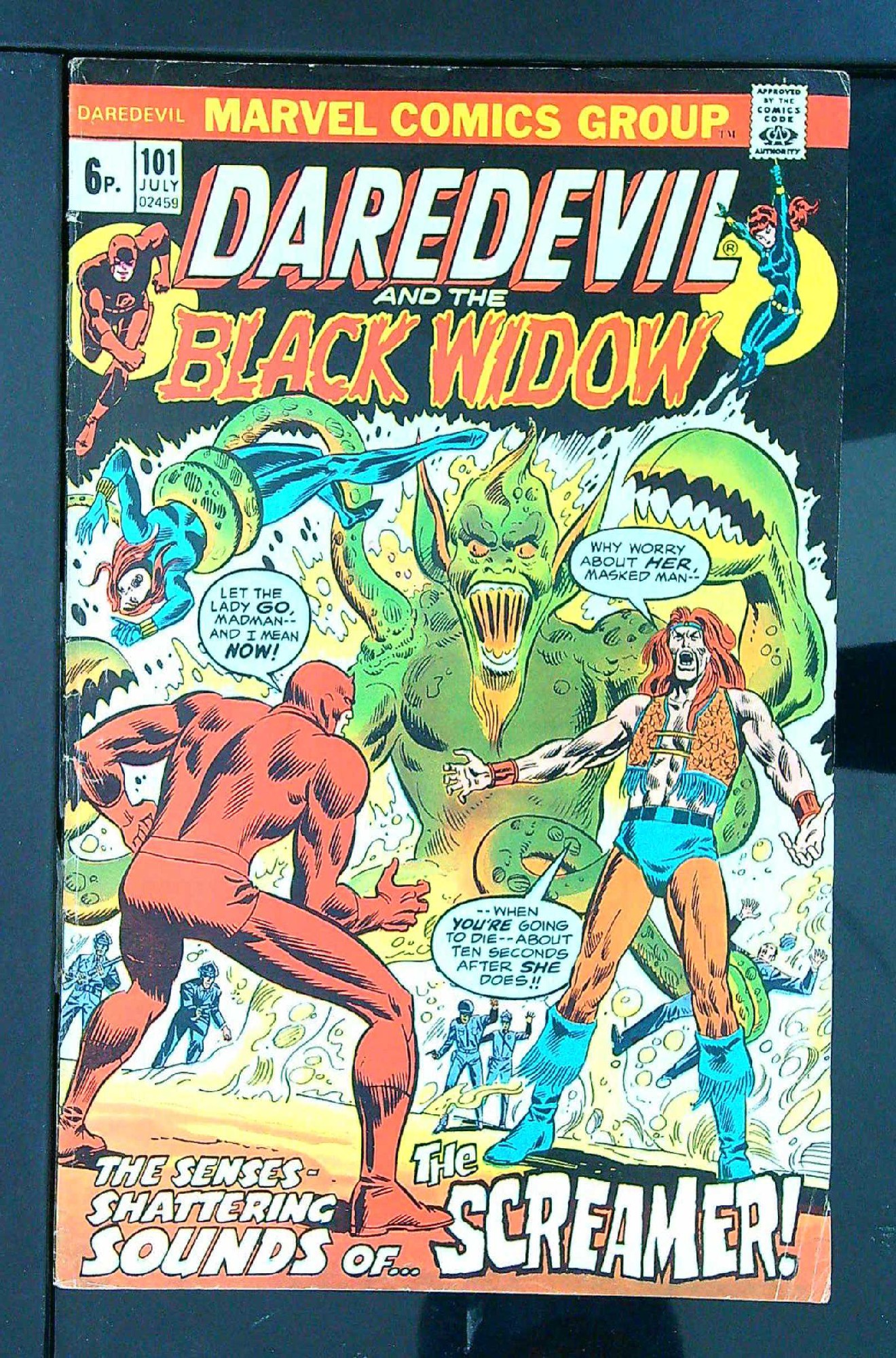 Cover of Daredevil (Vol 1) #101. One of 250,000 Vintage American Comics on sale from Krypton!