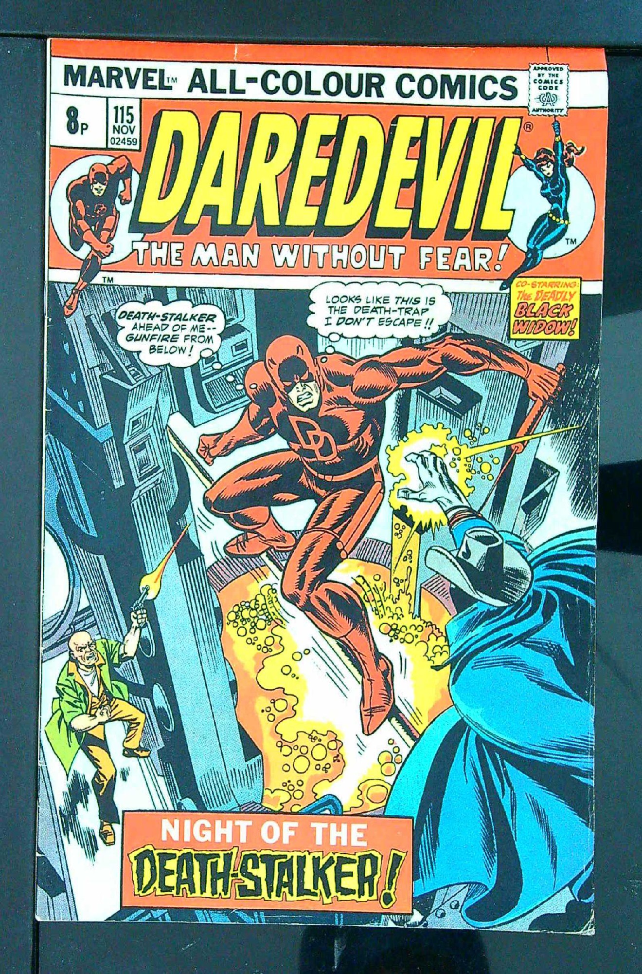 Cover of Daredevil (Vol 1) #115. One of 250,000 Vintage American Comics on sale from Krypton!
