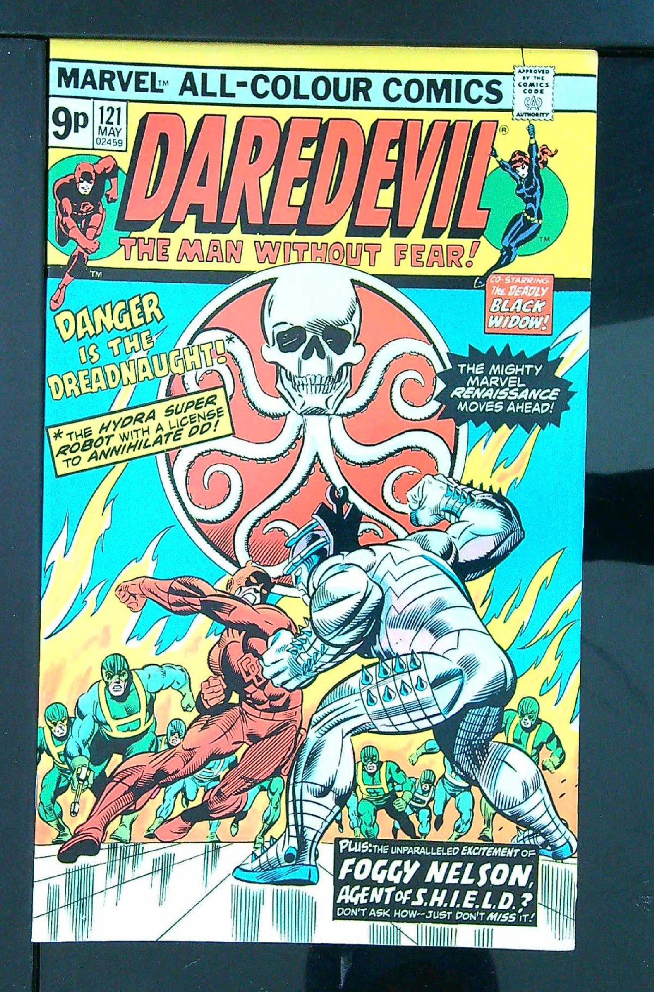 Cover of Daredevil (Vol 1) #121. One of 250,000 Vintage American Comics on sale from Krypton!