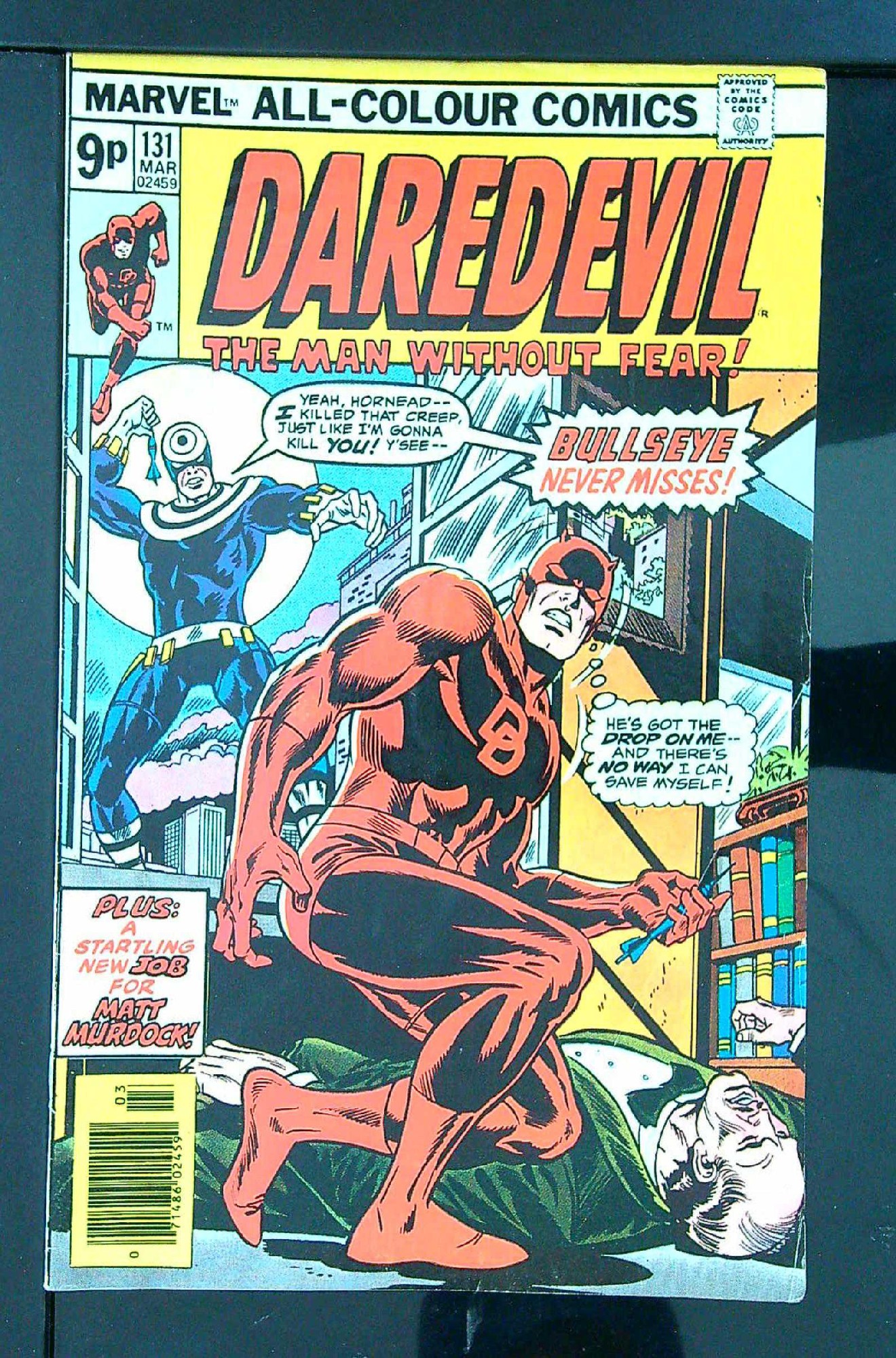 Cover of Daredevil (Vol 1) #131. One of 250,000 Vintage American Comics on sale from Krypton!