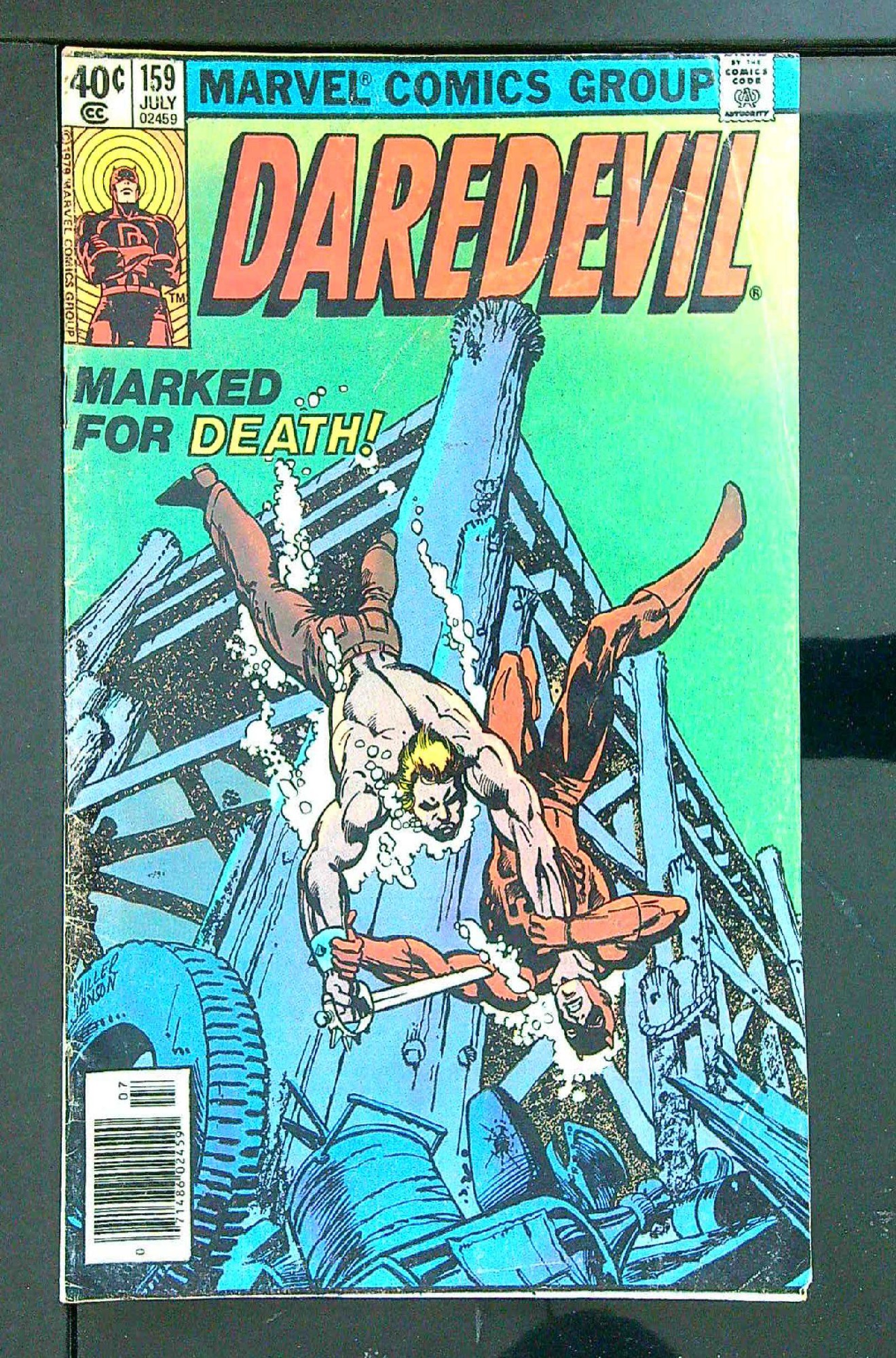 Cover of Daredevil (Vol 1) #159. One of 250,000 Vintage American Comics on sale from Krypton!