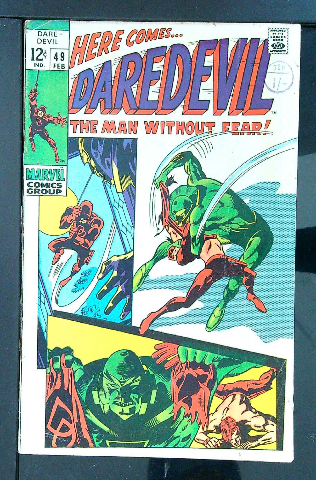 Cover of Daredevil (Vol 1) #49. One of 250,000 Vintage American Comics on sale from Krypton!