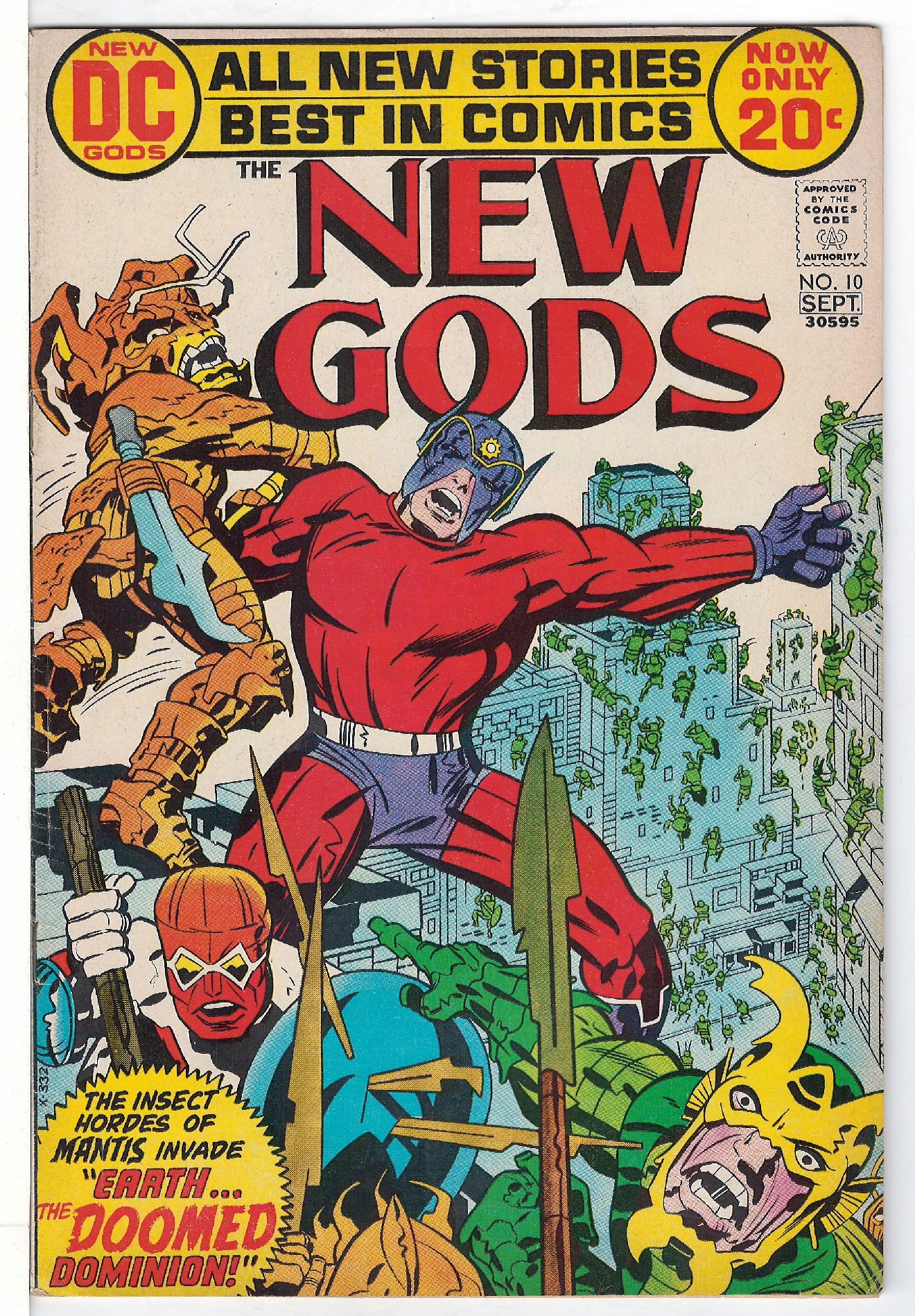 Cover of New Gods (Vol 1) #10. One of 250,000 Vintage American Comics on sale from Krypton!