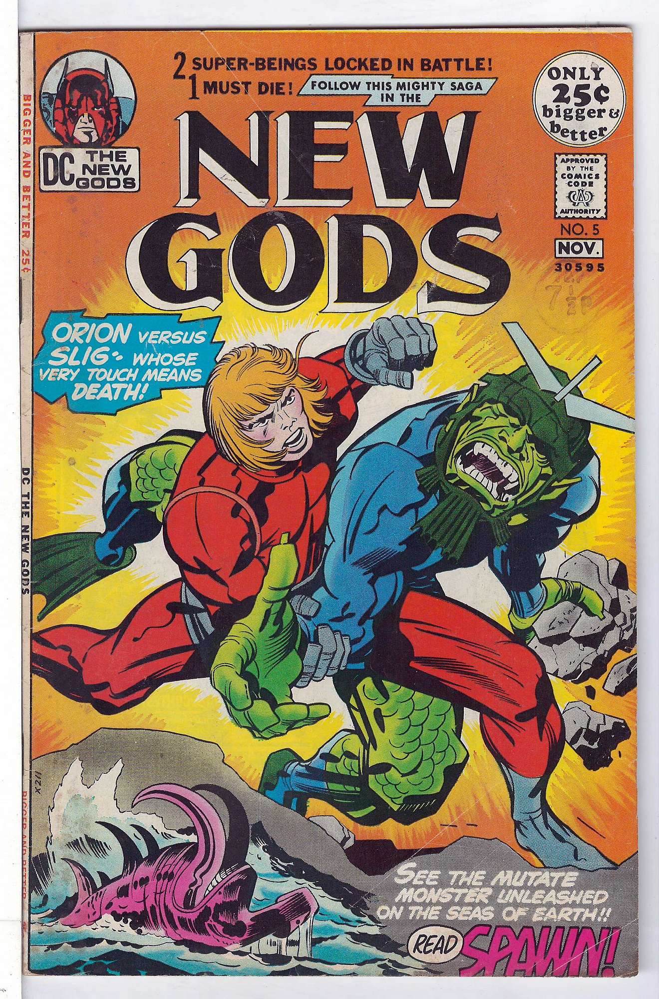 Cover of New Gods (Vol 1) #5. One of 250,000 Vintage American Comics on sale from Krypton!