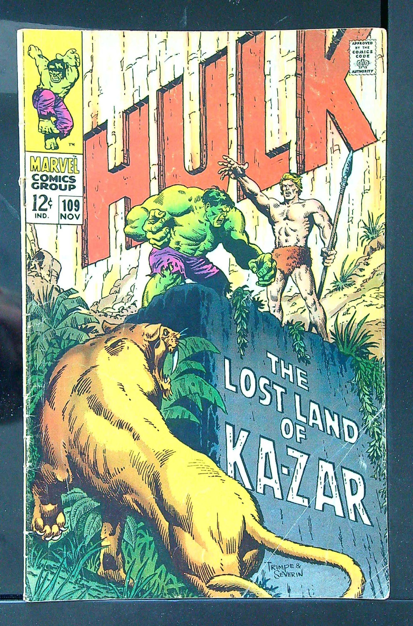 Cover of Incredible Hulk (Vol 2) #109. One of 250,000 Vintage American Comics on sale from Krypton!