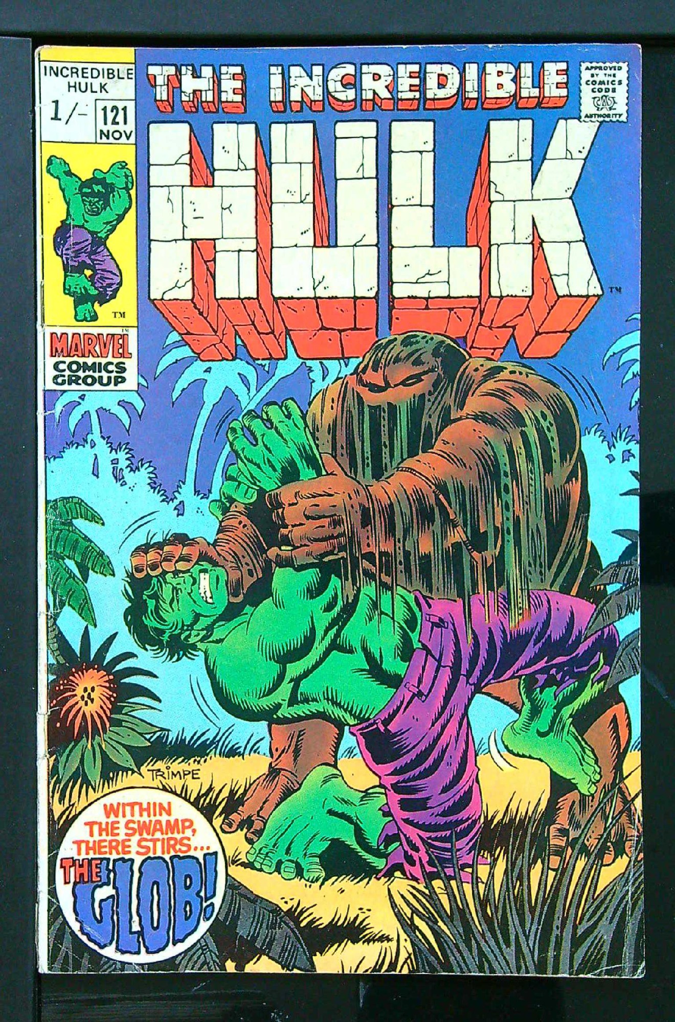 Cover of Incredible Hulk (Vol 2) #121. One of 250,000 Vintage American Comics on sale from Krypton!