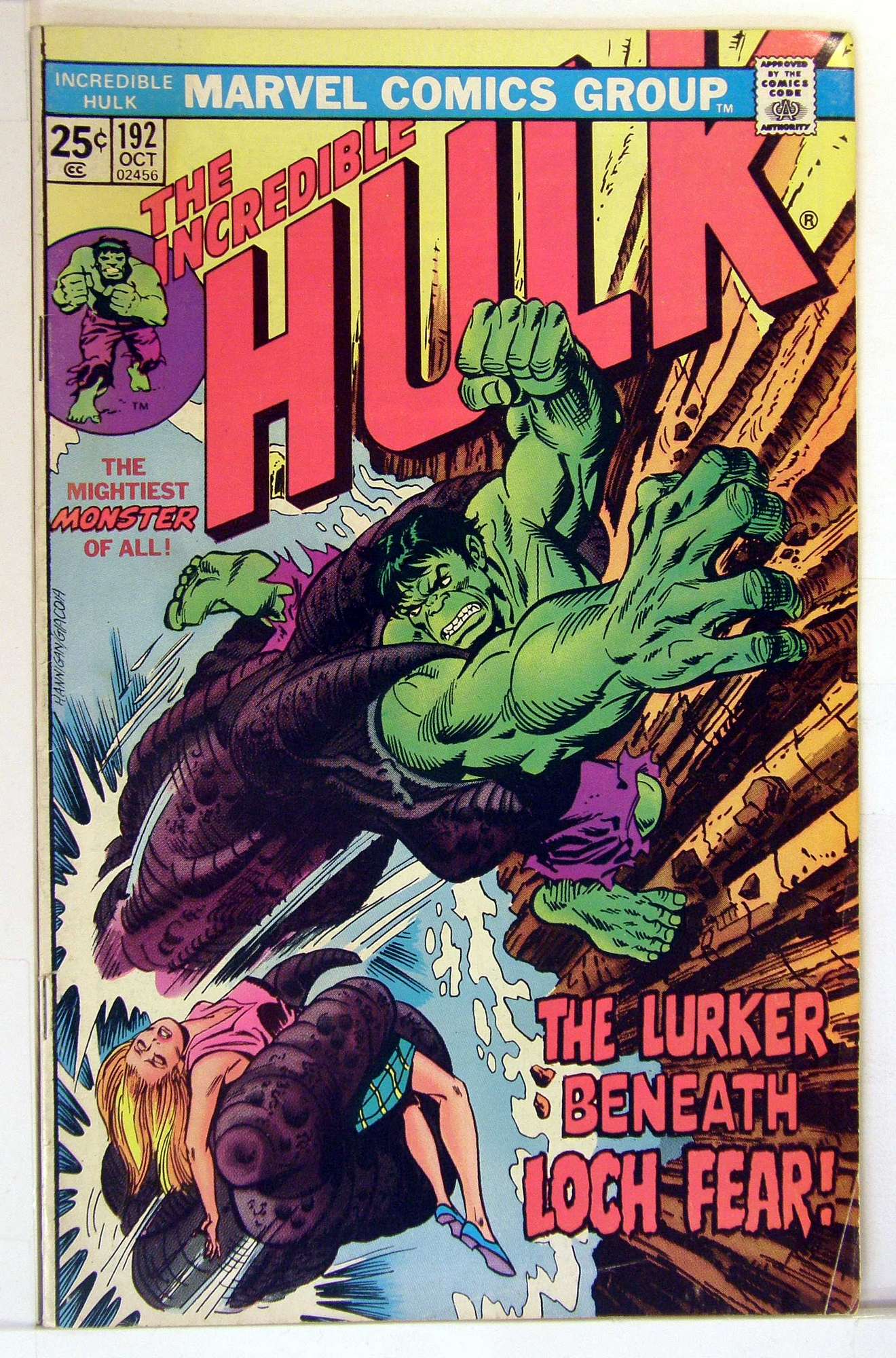 Cover of Incredible Hulk (Vol 2) #192. One of 250,000 Vintage American Comics on sale from Krypton!