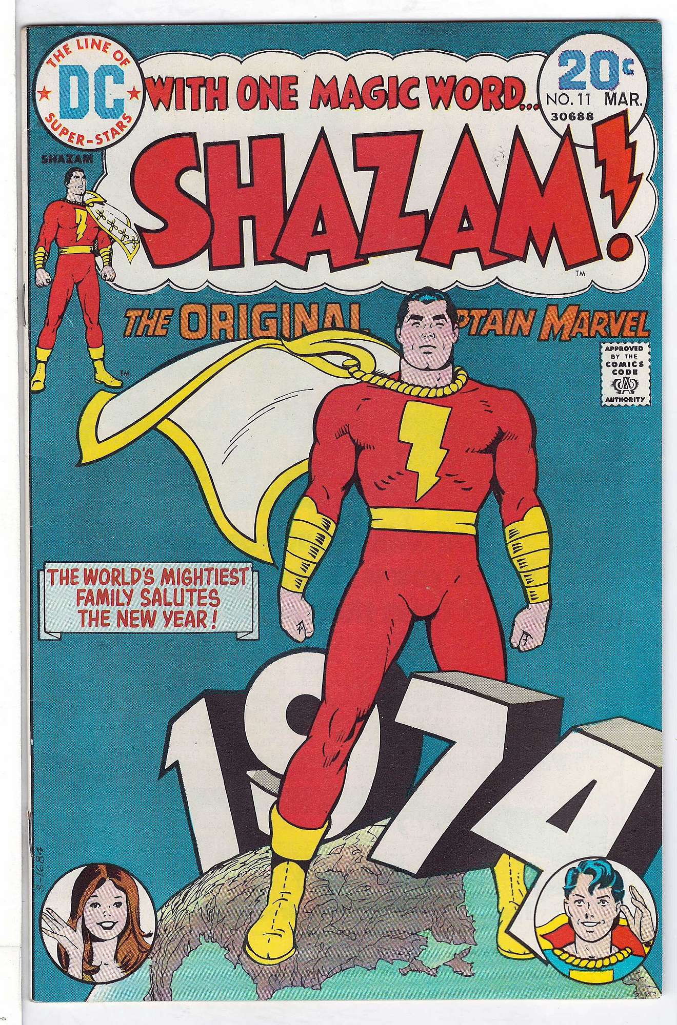 Cover of Shazam! (Vol 1) #11. One of 250,000 Vintage American Comics on sale from Krypton!