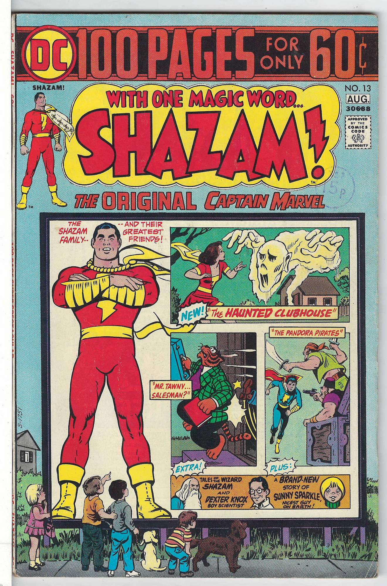 Cover of Shazam! (Vol 1) #13. One of 250,000 Vintage American Comics on sale from Krypton!