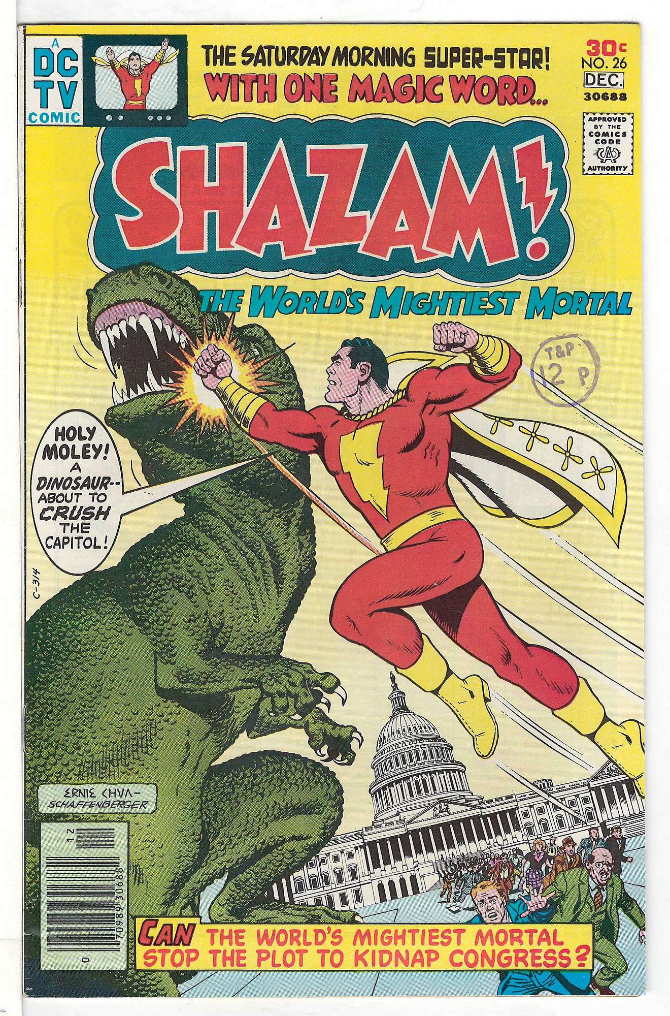 Cover of Shazam! (Vol 1) #26. One of 250,000 Vintage American Comics on sale from Krypton!