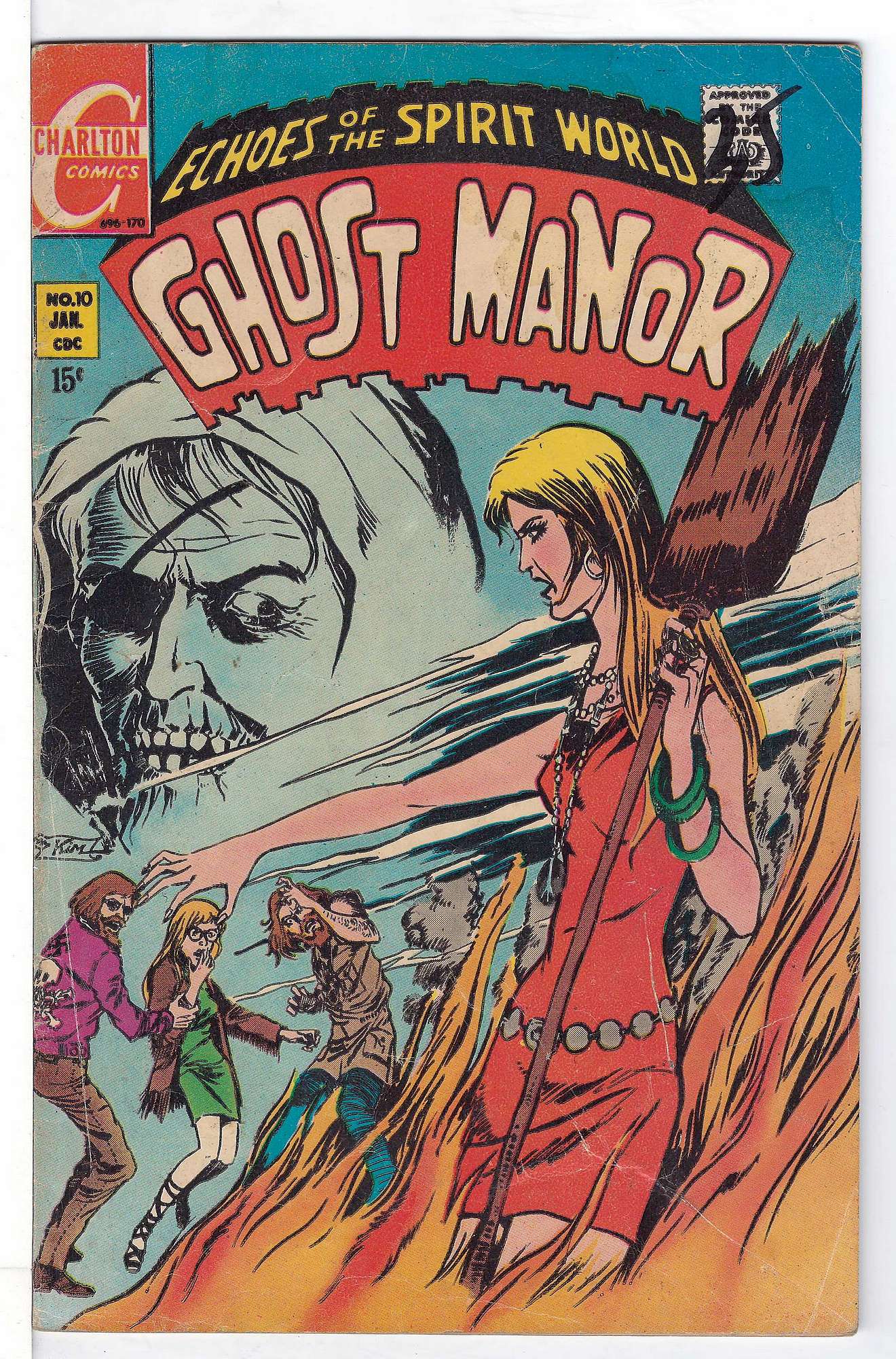 Cover of Ghost Manor (Vol 1) #10. One of 250,000 Vintage American Comics on sale from Krypton!