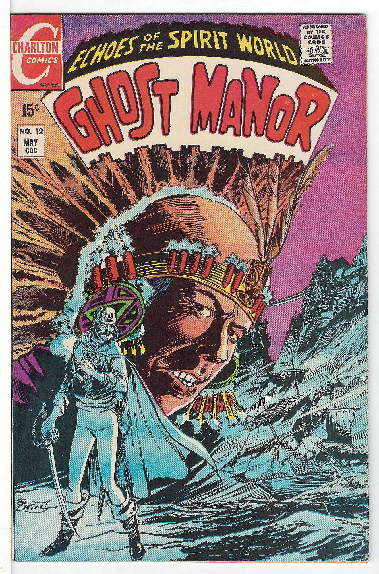 Cover of Ghost Manor (Vol 1) #12. One of 250,000 Vintage American Comics on sale from Krypton!