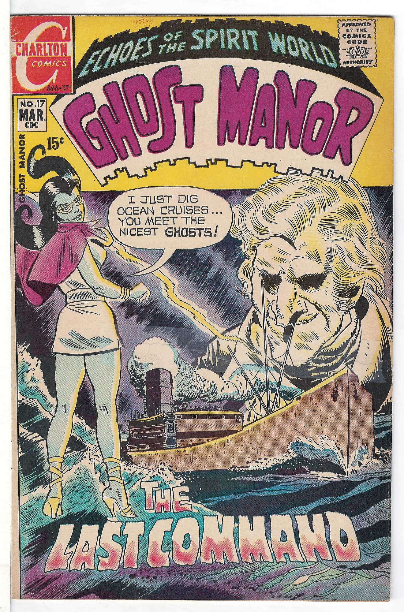 Cover of Ghost Manor (Vol 1) #17. One of 250,000 Vintage American Comics on sale from Krypton!