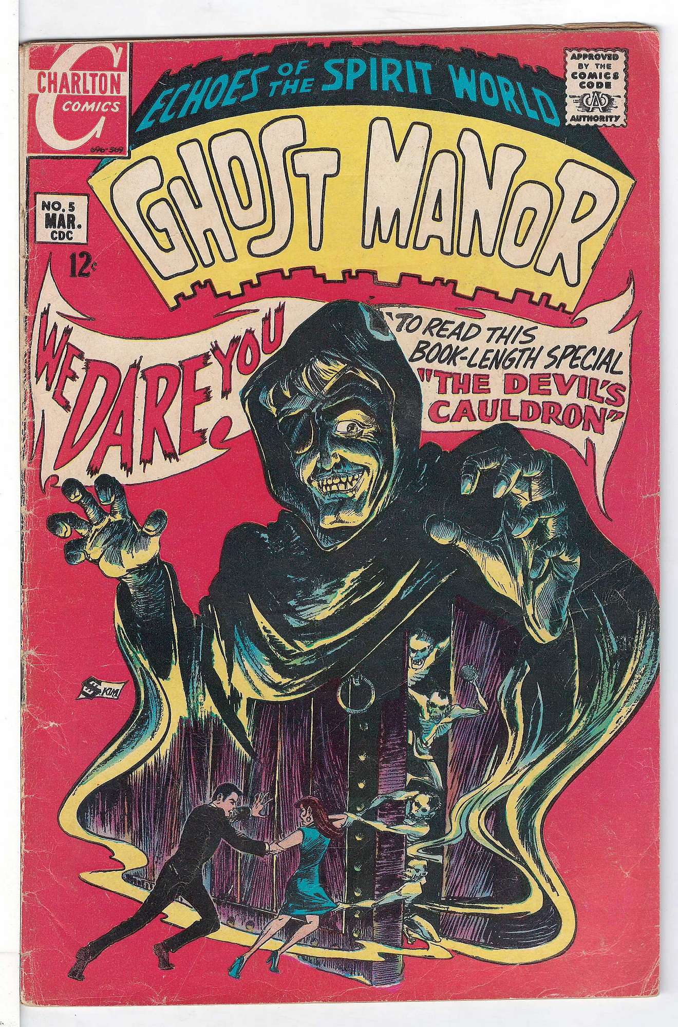 Cover of Ghost Manor (Vol 1) #5. One of 250,000 Vintage American Comics on sale from Krypton!