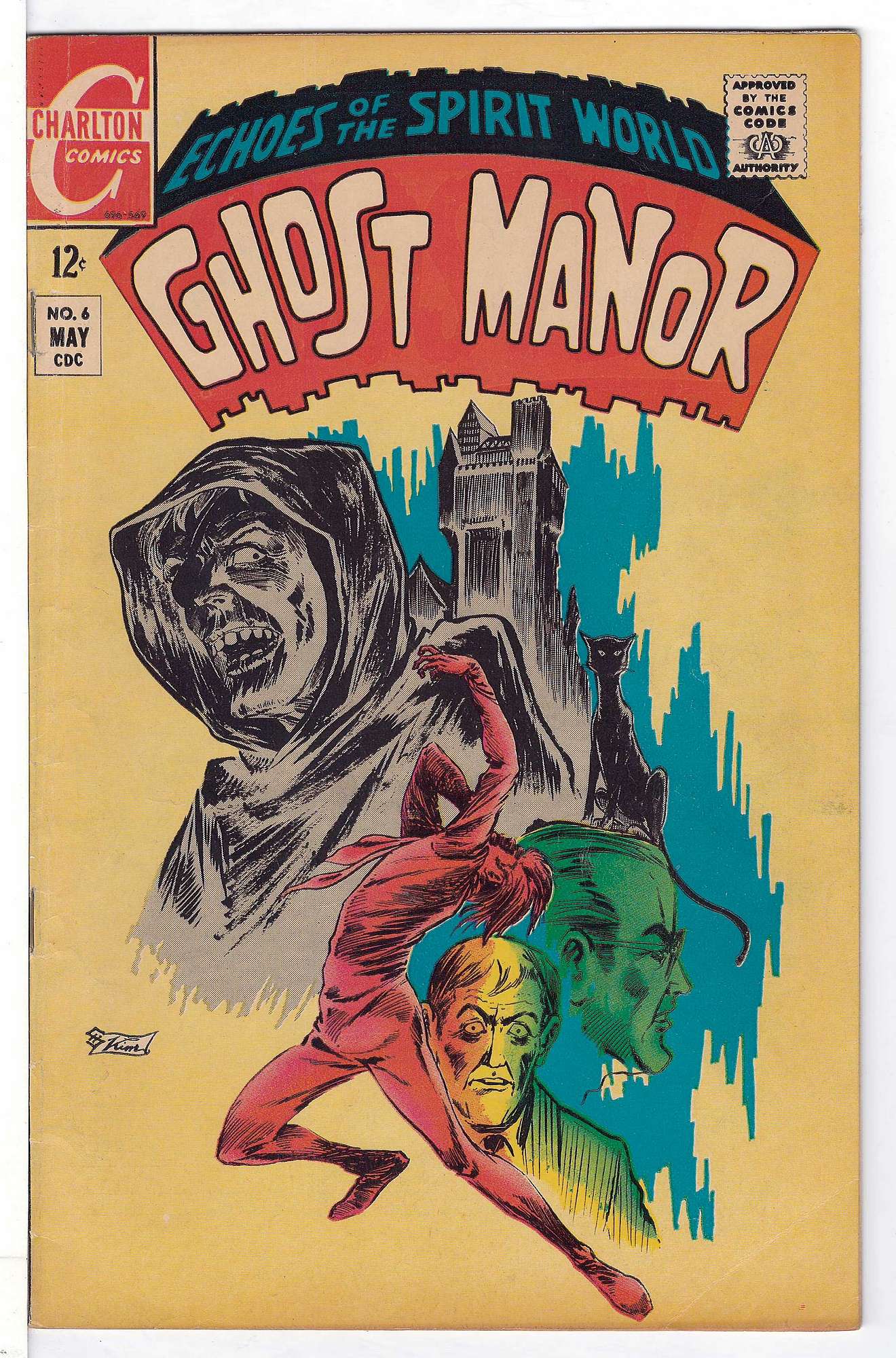 Cover of Ghost Manor (Vol 1) #6. One of 250,000 Vintage American Comics on sale from Krypton!