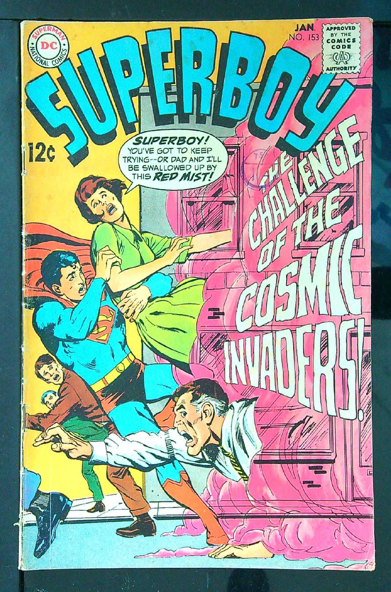 Cover of Superboy (Vol 1) #153. One of 250,000 Vintage American Comics on sale from Krypton!