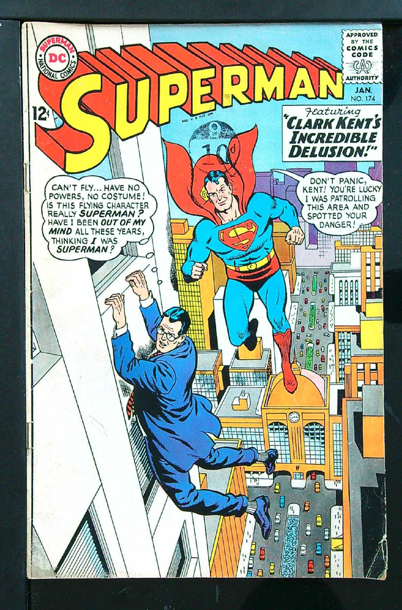 Cover of Superman (Vol 1) #174. One of 250,000 Vintage American Comics on sale from Krypton!