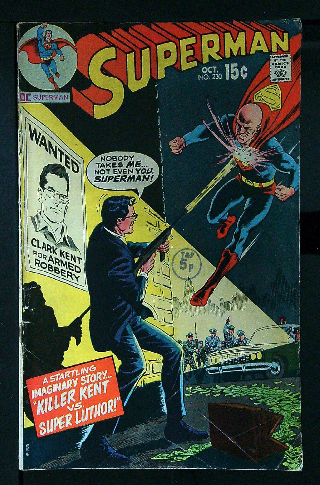 Cover of Superman (Vol 1) #230. One of 250,000 Vintage American Comics on sale from Krypton!