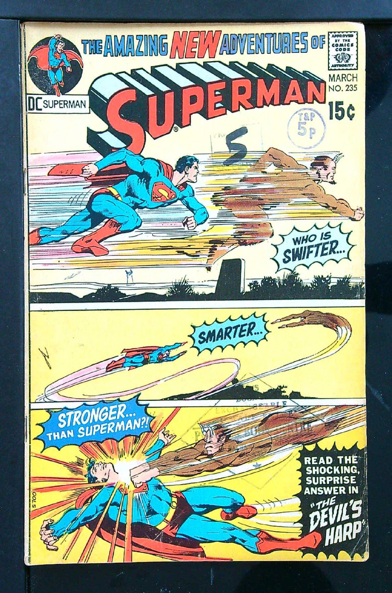 Cover of Superman (Vol 1) #235. One of 250,000 Vintage American Comics on sale from Krypton!