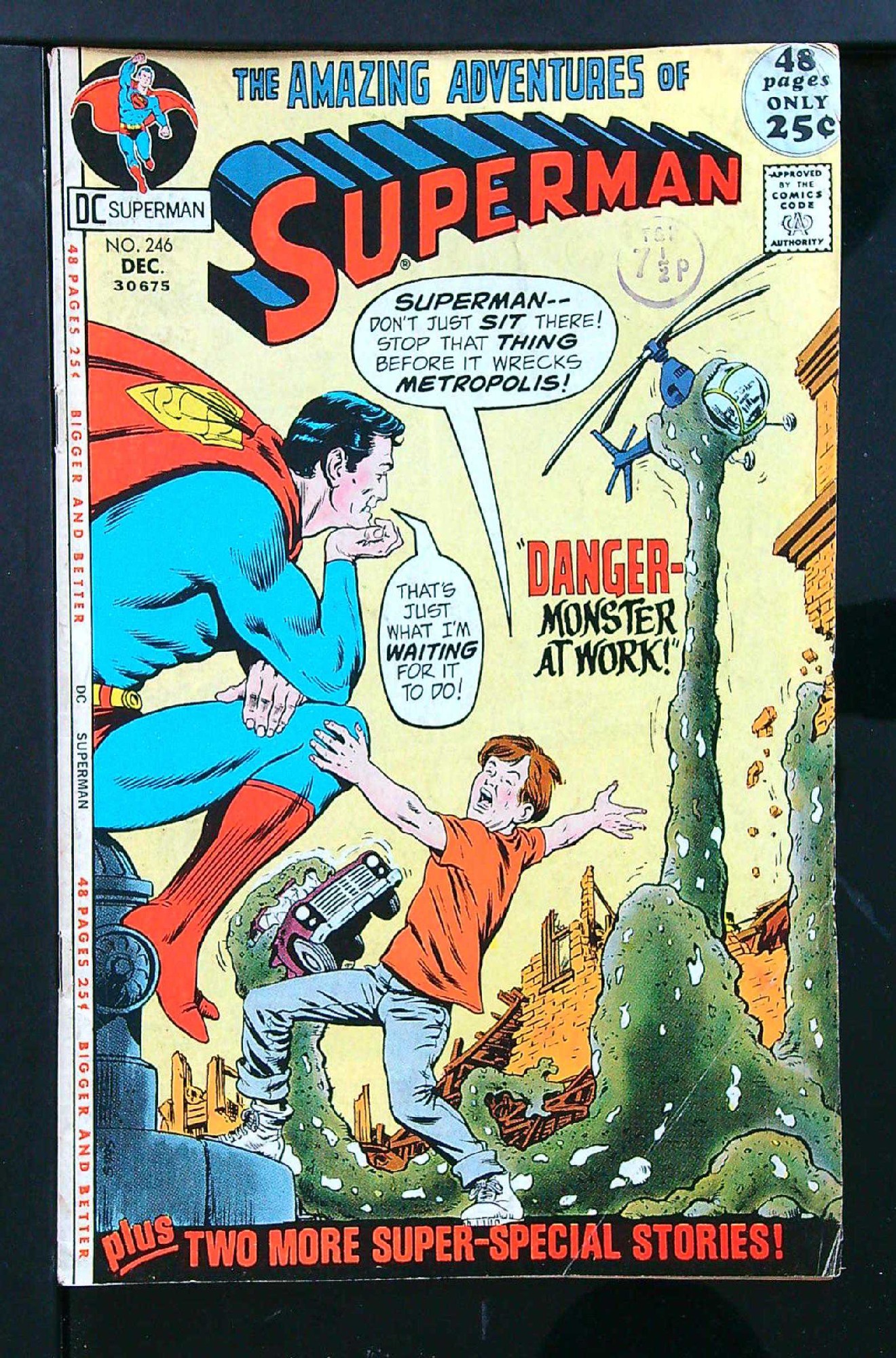 Cover of Superman (Vol 1) #246. One of 250,000 Vintage American Comics on sale from Krypton!