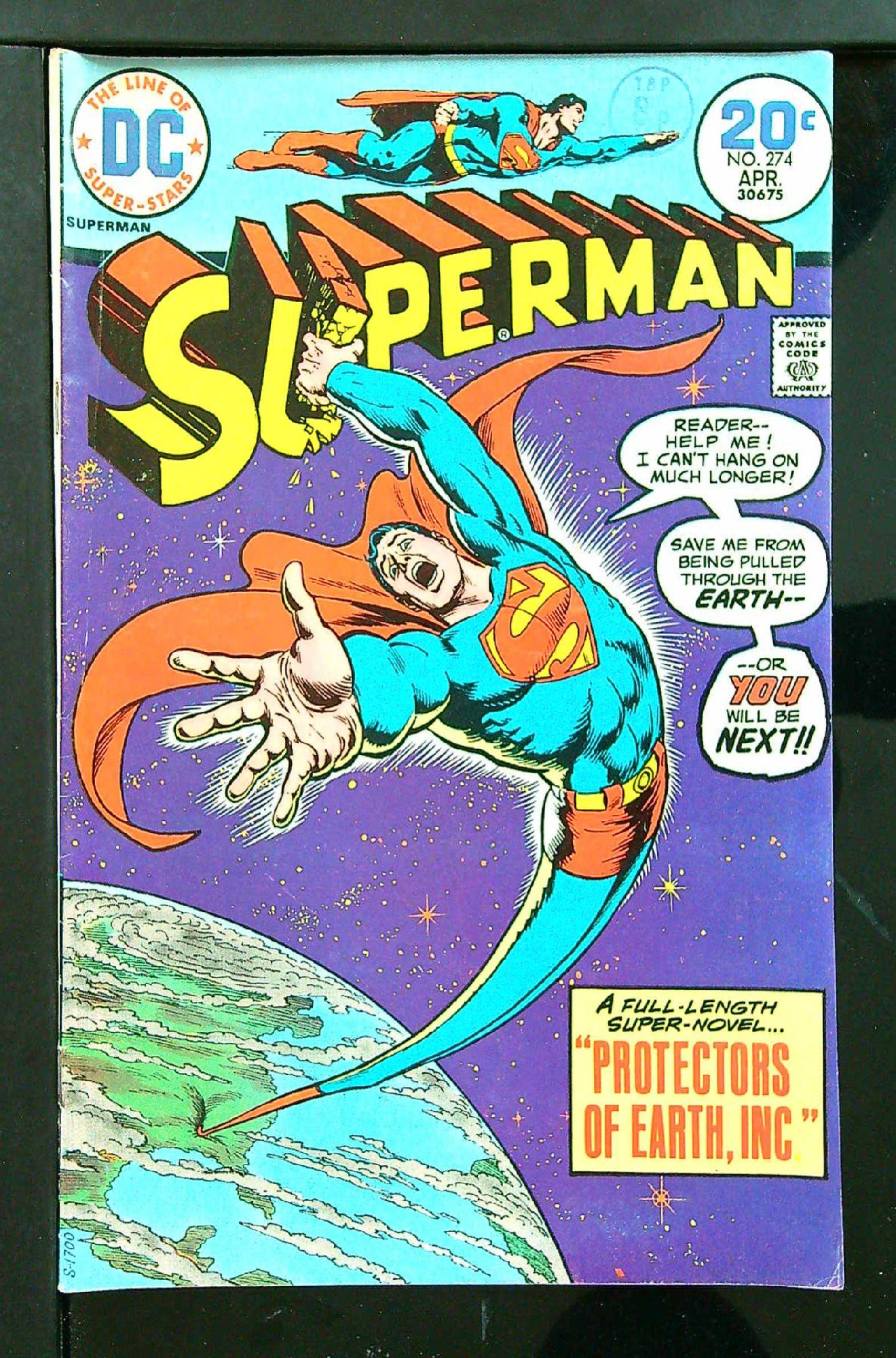 Cover of Superman (Vol 1) #274. One of 250,000 Vintage American Comics on sale from Krypton!