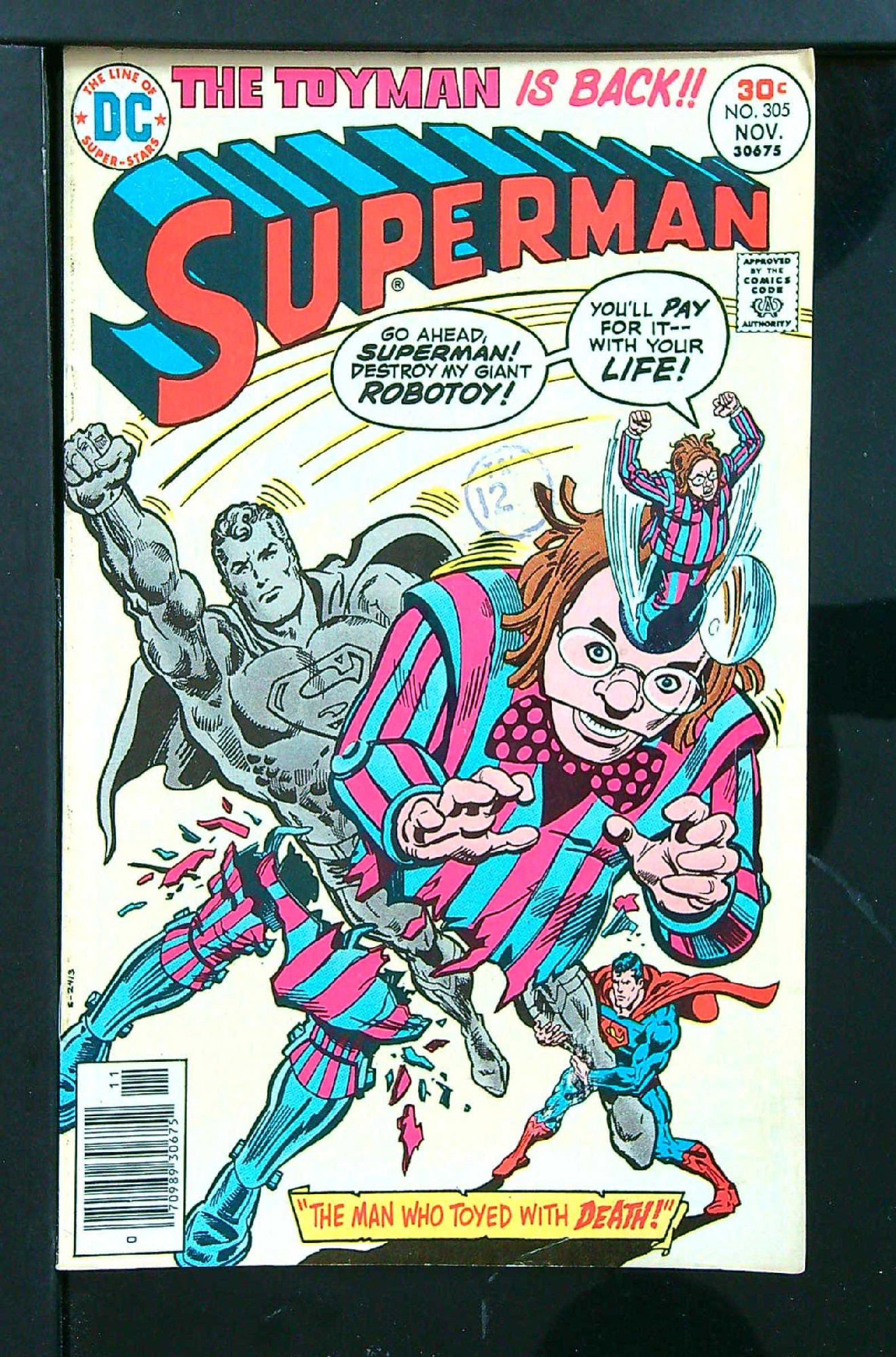 Cover of Superman (Vol 1) #305. One of 250,000 Vintage American Comics on sale from Krypton!