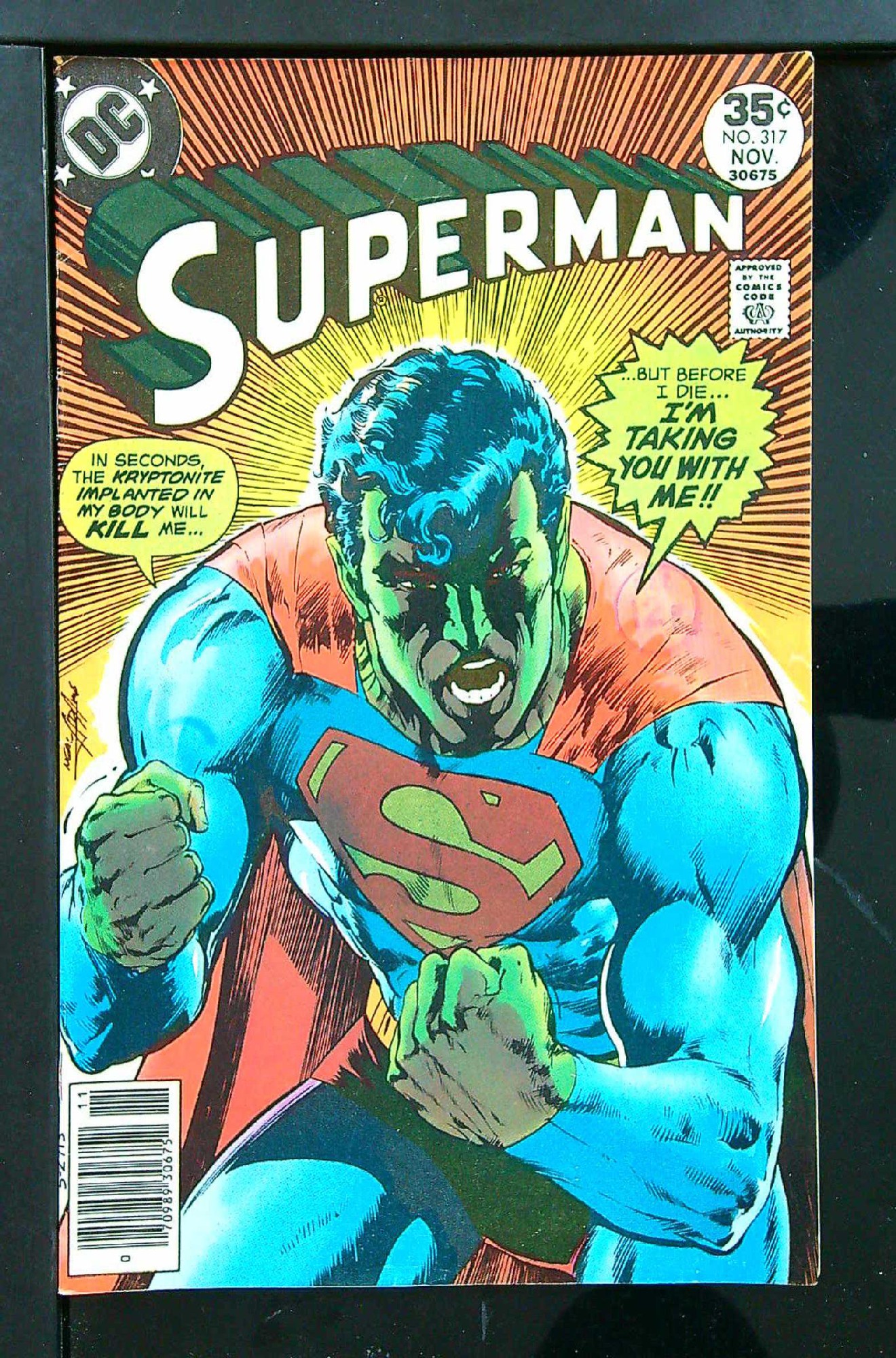 Cover of Superman (Vol 1) #317. One of 250,000 Vintage American Comics on sale from Krypton!