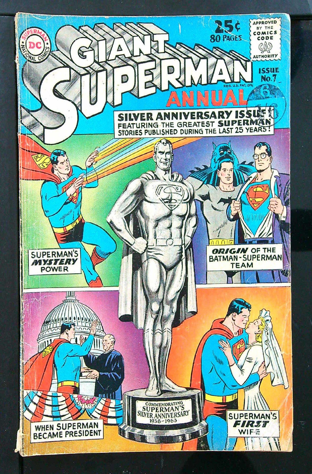 Cover of Superman Annual (Vol 1) #7. One of 250,000 Vintage American Comics on sale from Krypton!