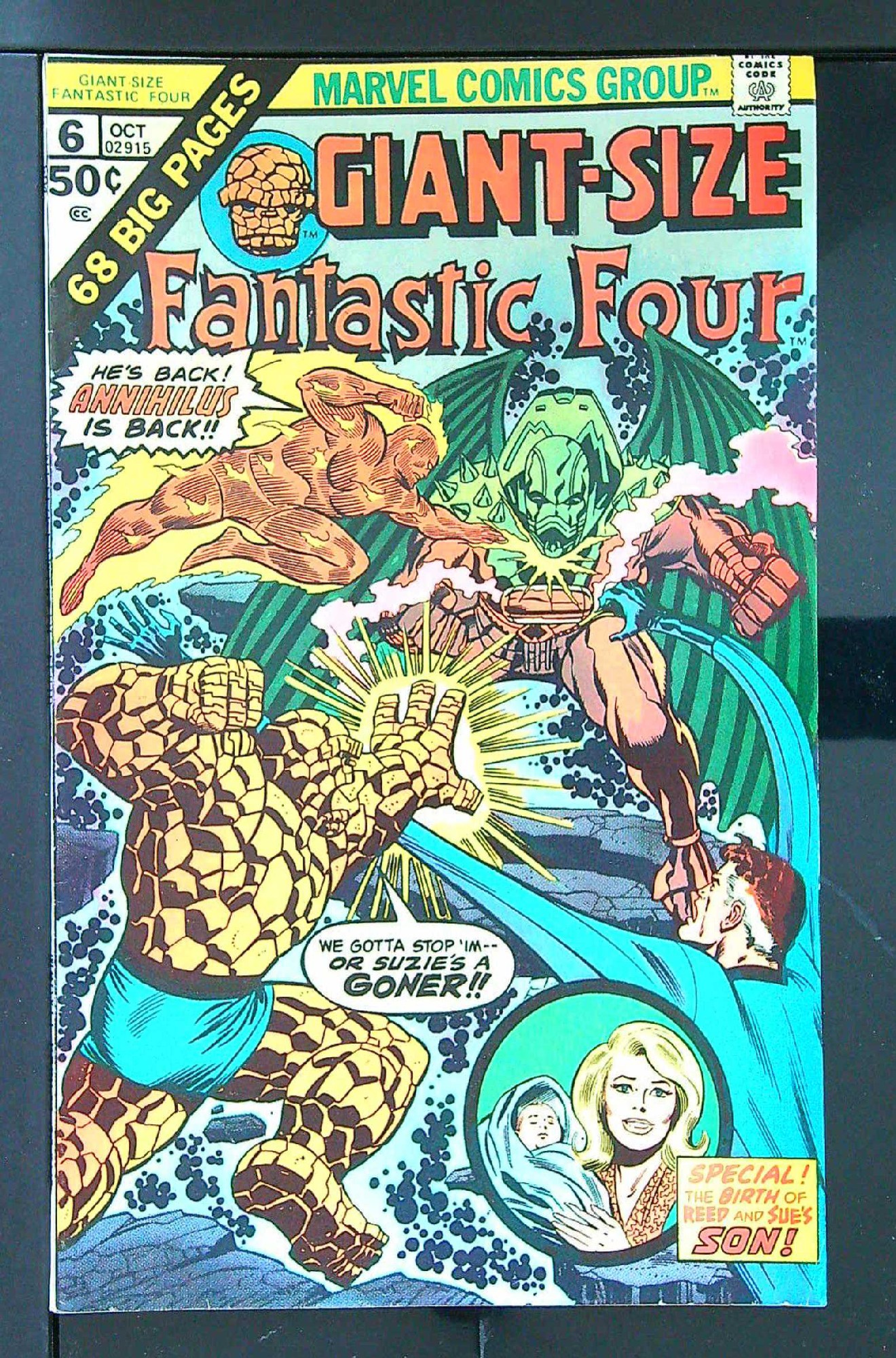 Cover of Giant Size: Fantastic Four  (Vol 1) #6. One of 250,000 Vintage American Comics on sale from Krypton!