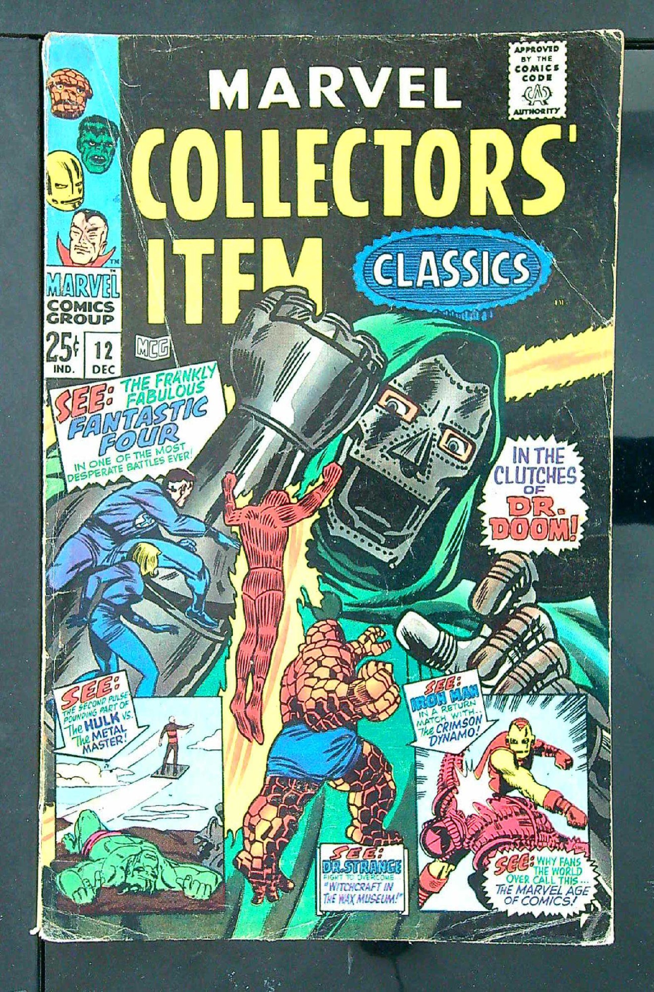 Cover of Marvel Collectors Item Classics (Vol 1) #12. One of 250,000 Vintage American Comics on sale from Krypton!