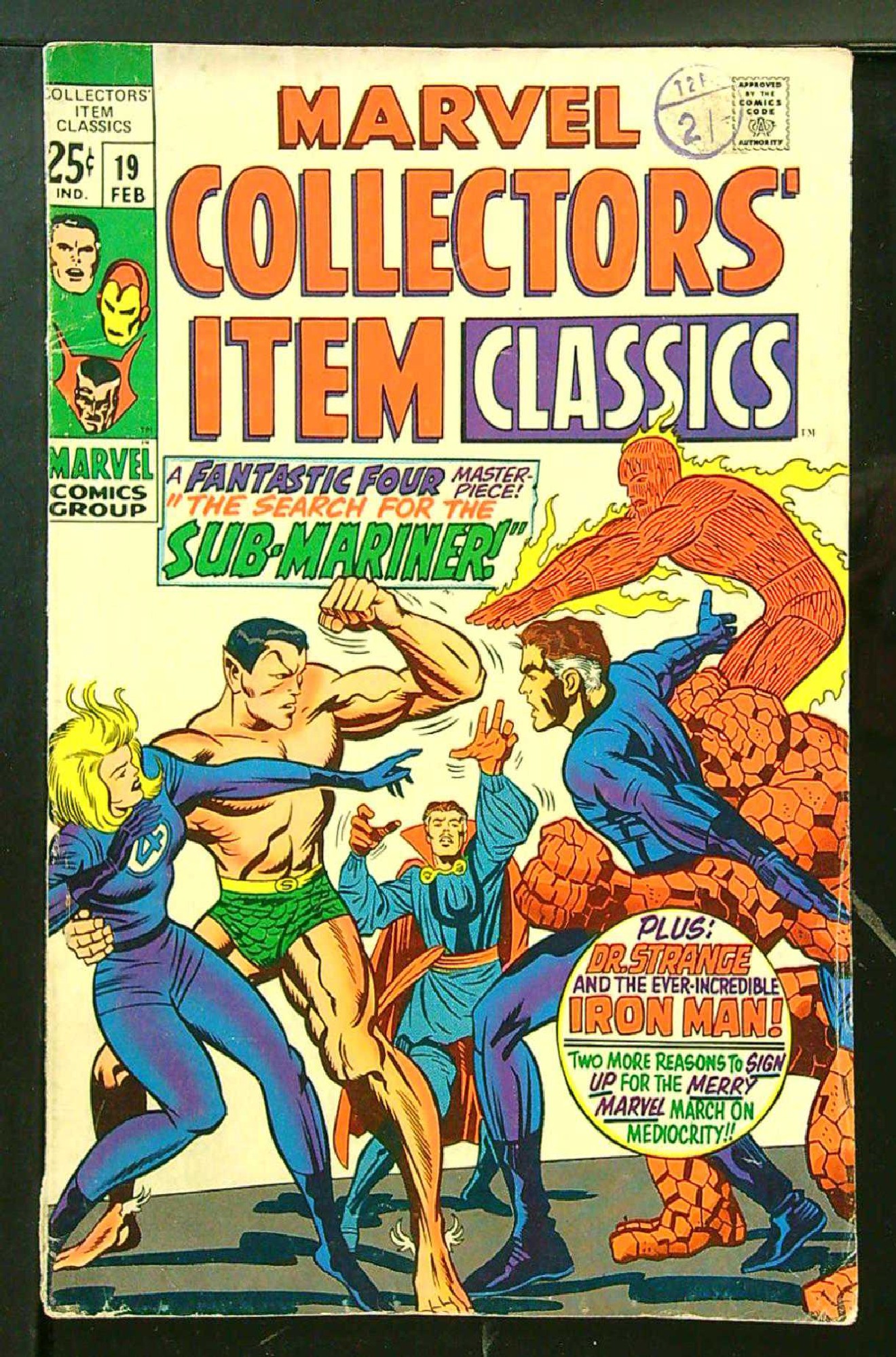 Cover of Marvel Collectors Item Classics (Vol 1) #19. One of 250,000 Vintage American Comics on sale from Krypton!